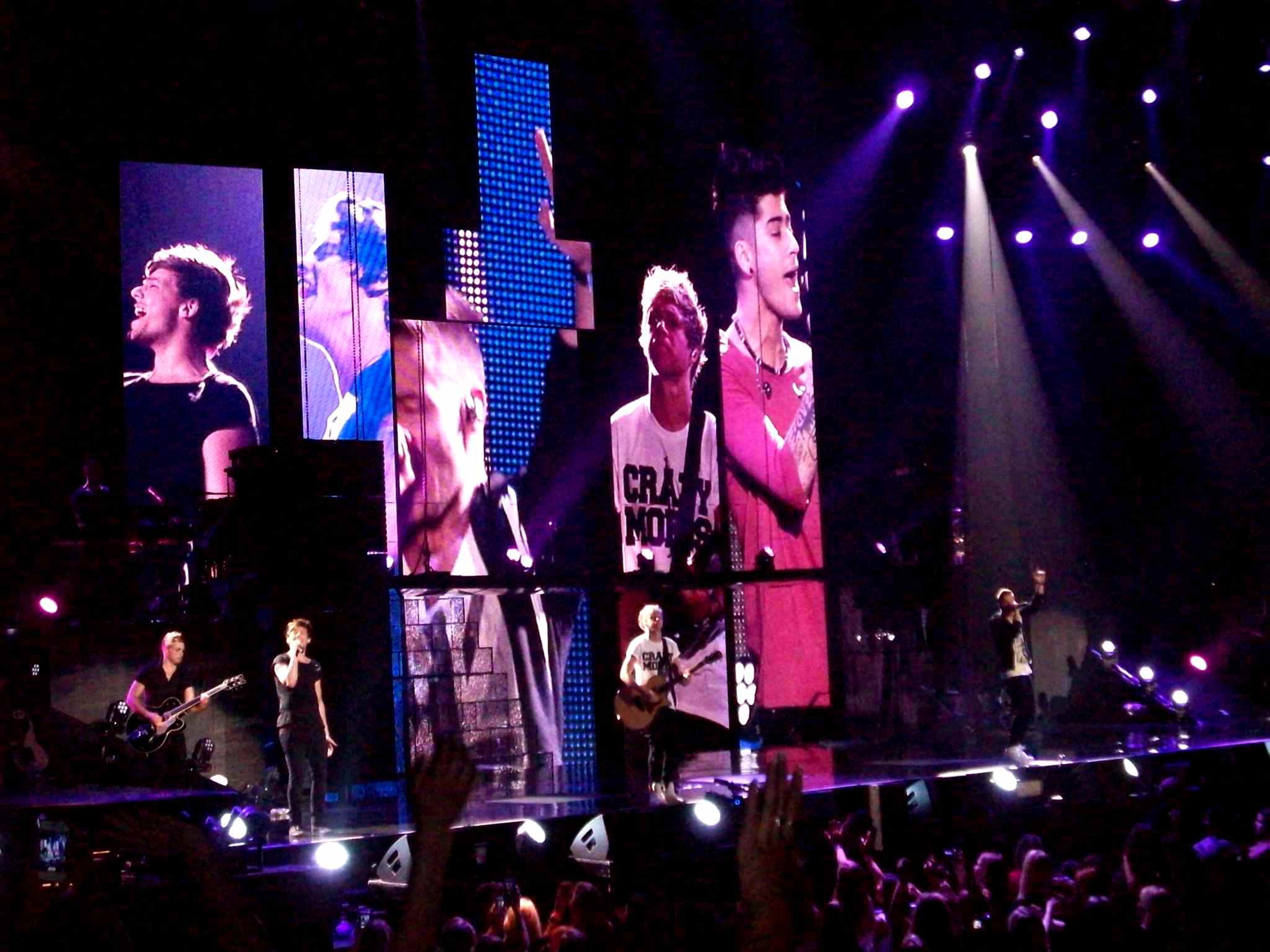 Sure, there was plenty of glitz, but the One Direction guys have plenty of talent outside of the trappings.