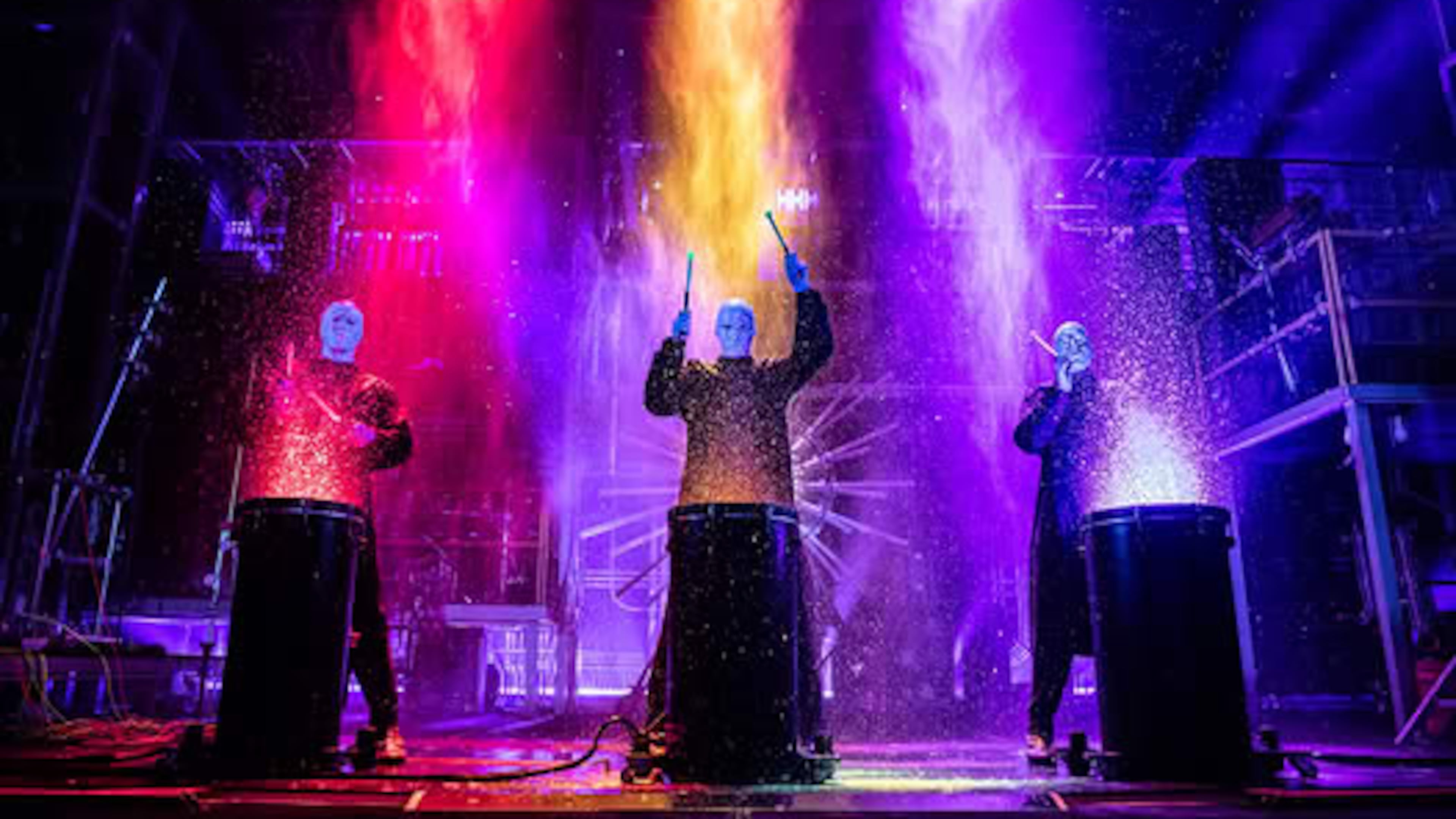 Blue Man Group's weekend performances at the Fox have been postponed to June.
(Courtesy of Regions Bank Broadway in Atlanta)