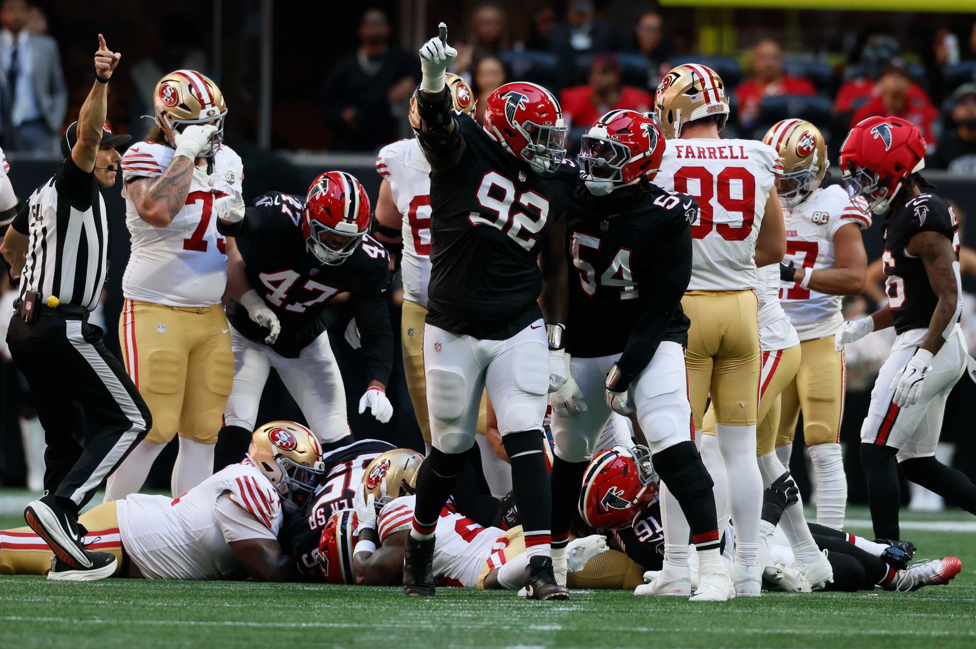 Atlanta Falcons vs San Francisco 49ers