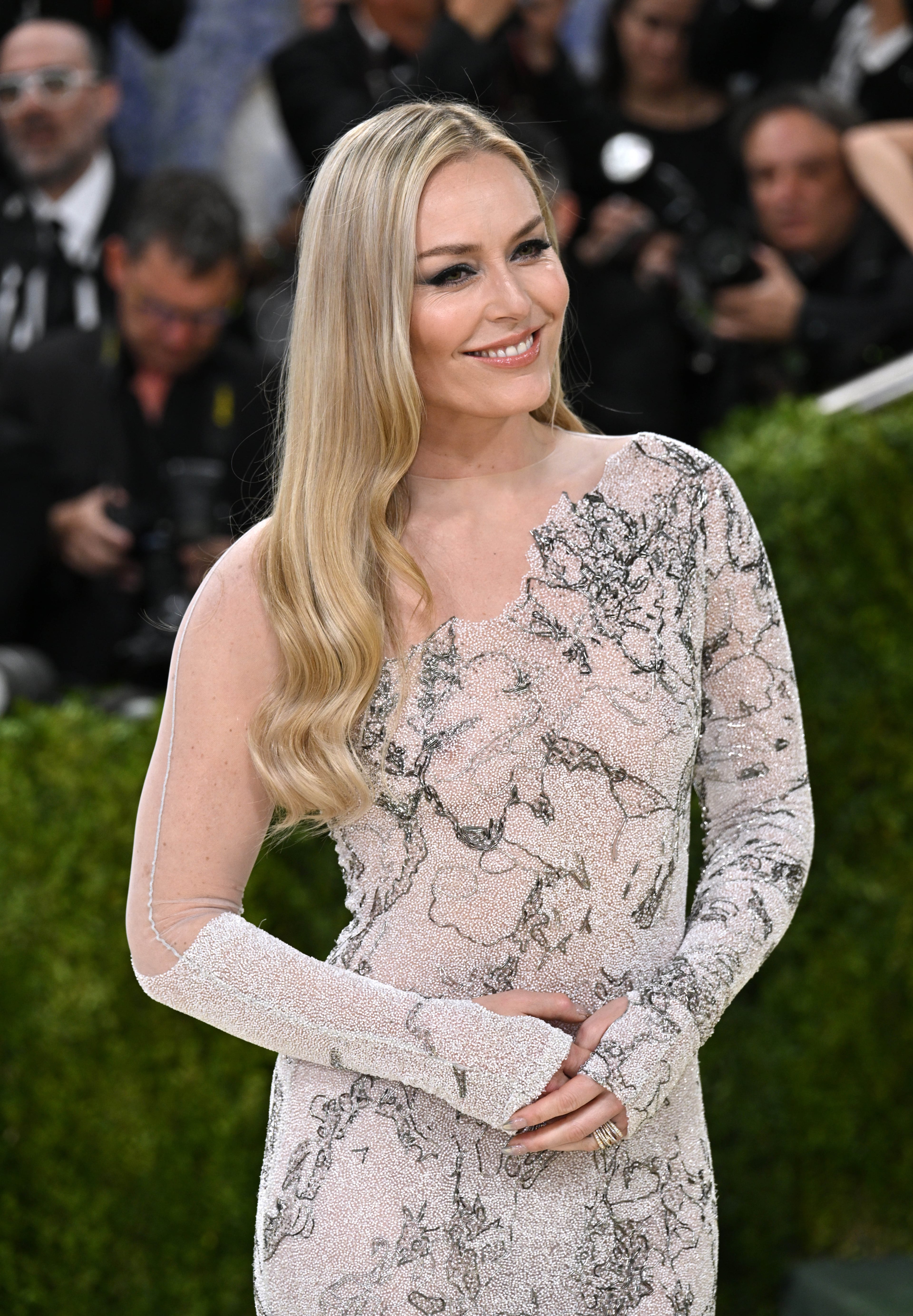 Olympic medalist Lindsey Vonn is speaking to the University of Southern California's journalism school.