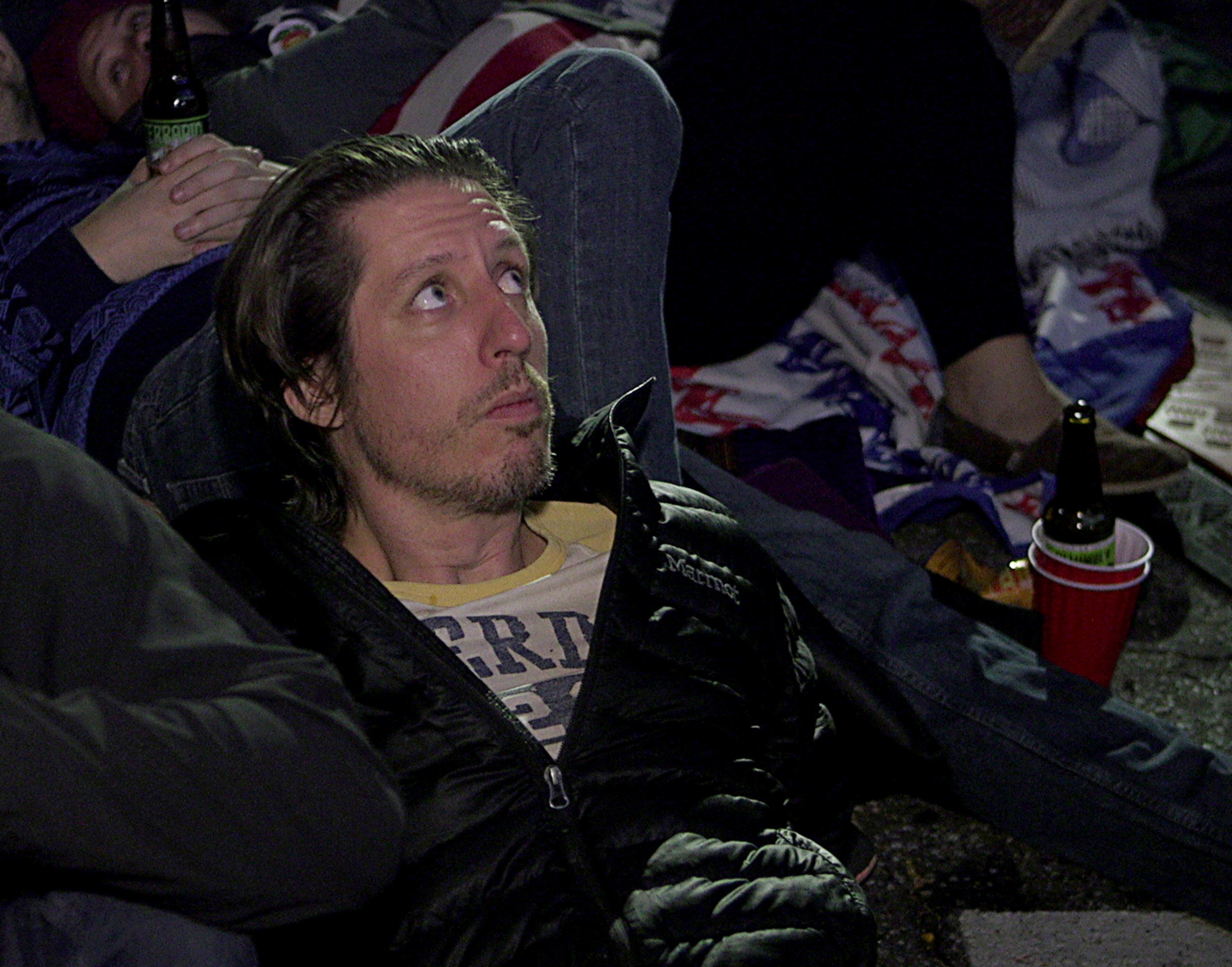 "This is terrible," Patrick Dougall, 37, of Atlanta, says while watching the news that Republican presidential candidate Donald Trump was projected to win the state of Ohio. Dougall was watching the election results at Manuel's Tavern in Atlanta on Election Night, Nov. 8, 2016. (RYON HORNE/RHORNE@AJC.COM)