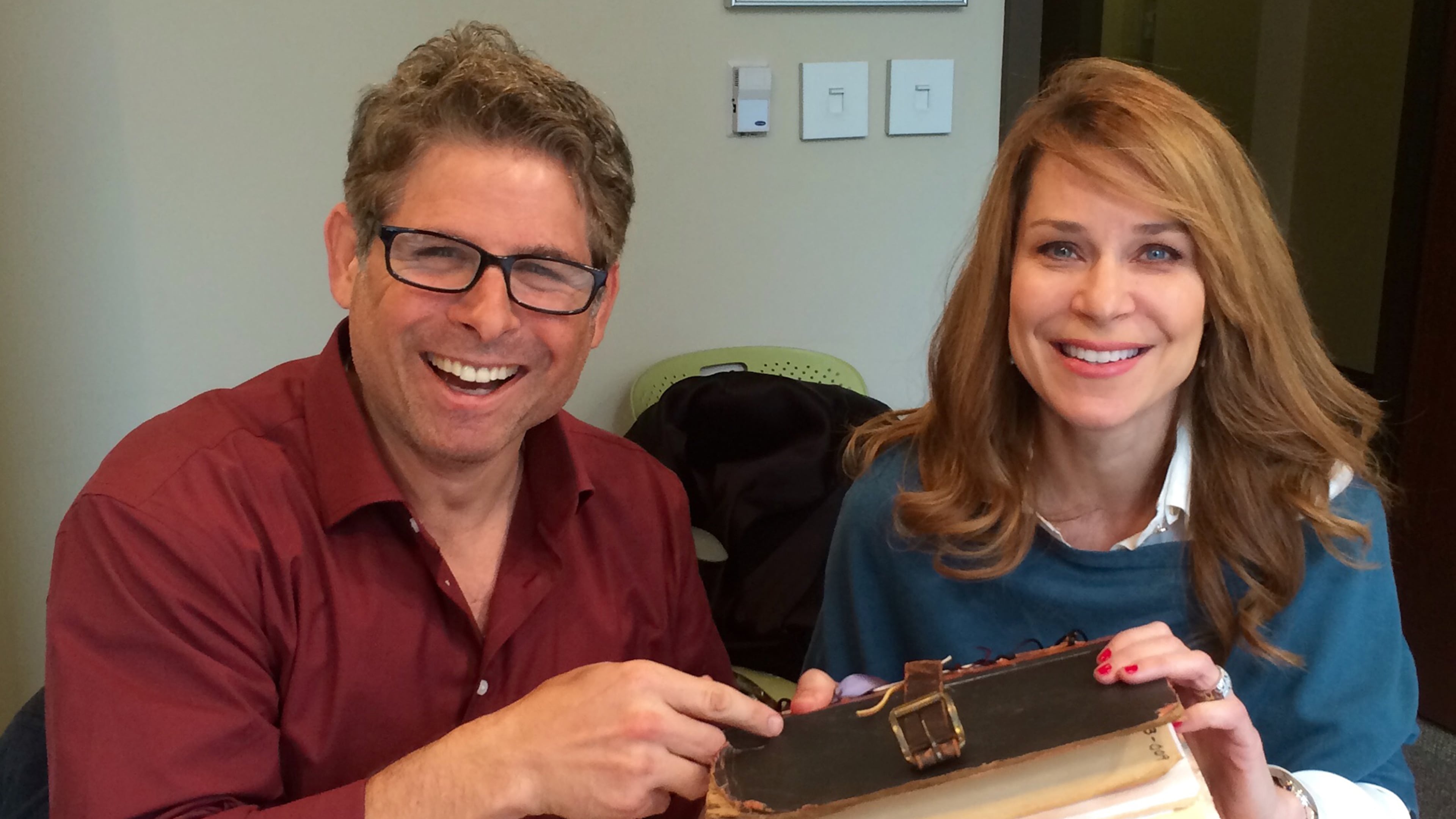 Brian Kurlander and Lane Carlock are the creators of the play "Moxie," which premieres in January.