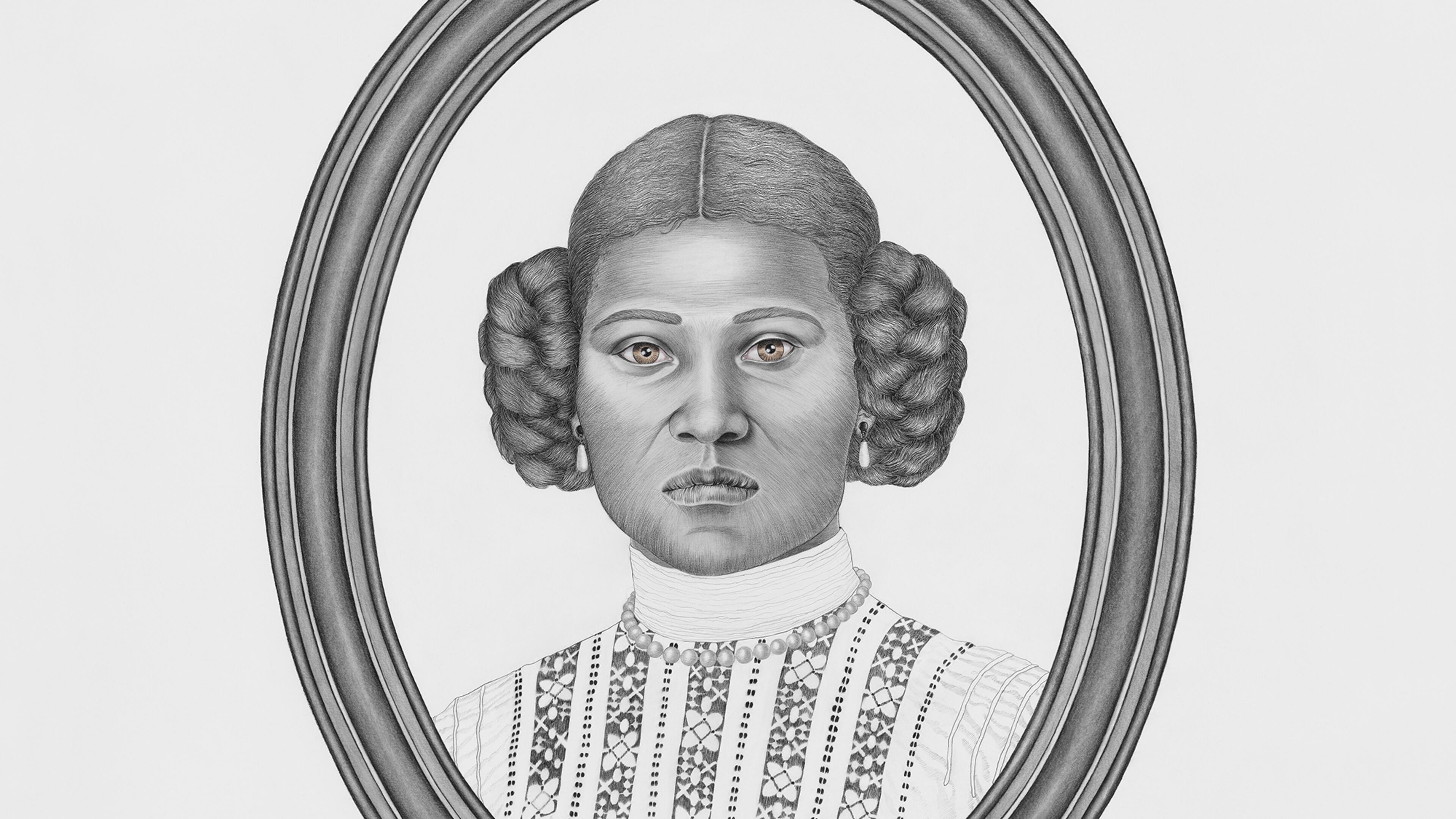 "Looking Back IV" by Lava Thomas.
(Courtesy of Spelman College Museum of Fine Art)