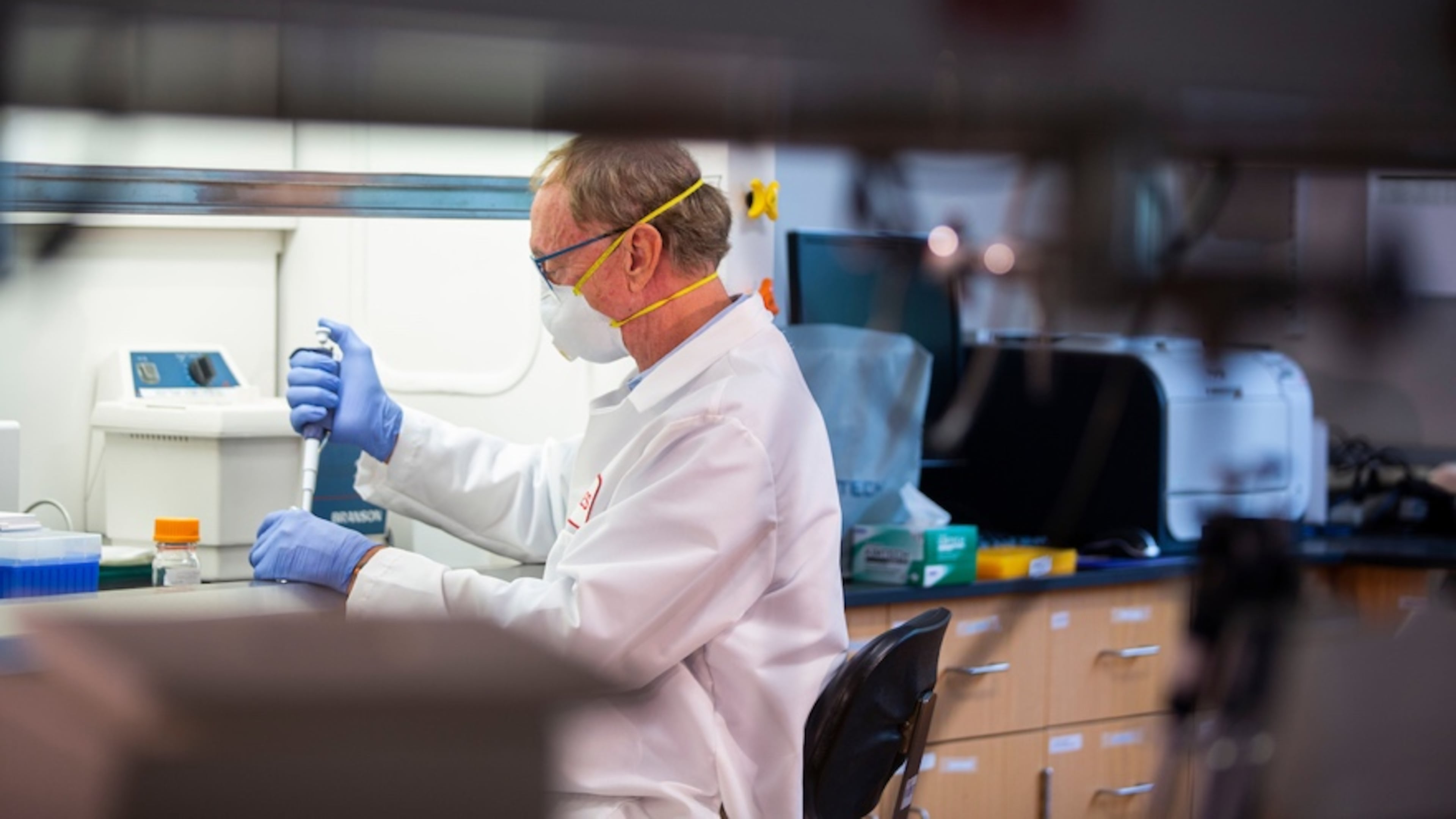 George Painter, CEO and co-founder of Drug Innovation Ventures at Emory DRIVE, LLC, a nonprofit biotechnology company owned by Emory. “We saw that this could work but, in the end, the real proof is in patients who were infected,” said Painter. (Contributed by Emory University)