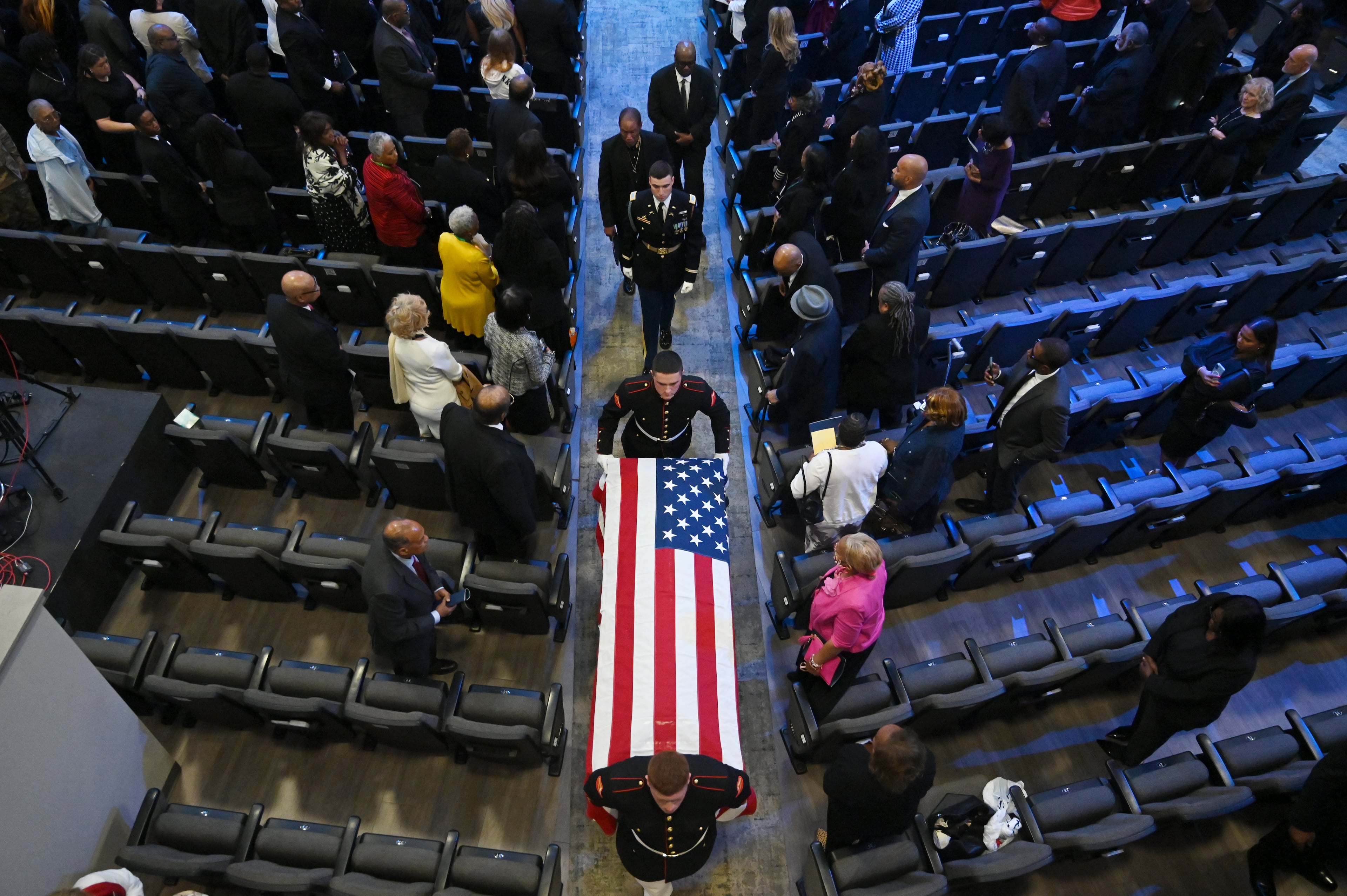David Scott funeral
