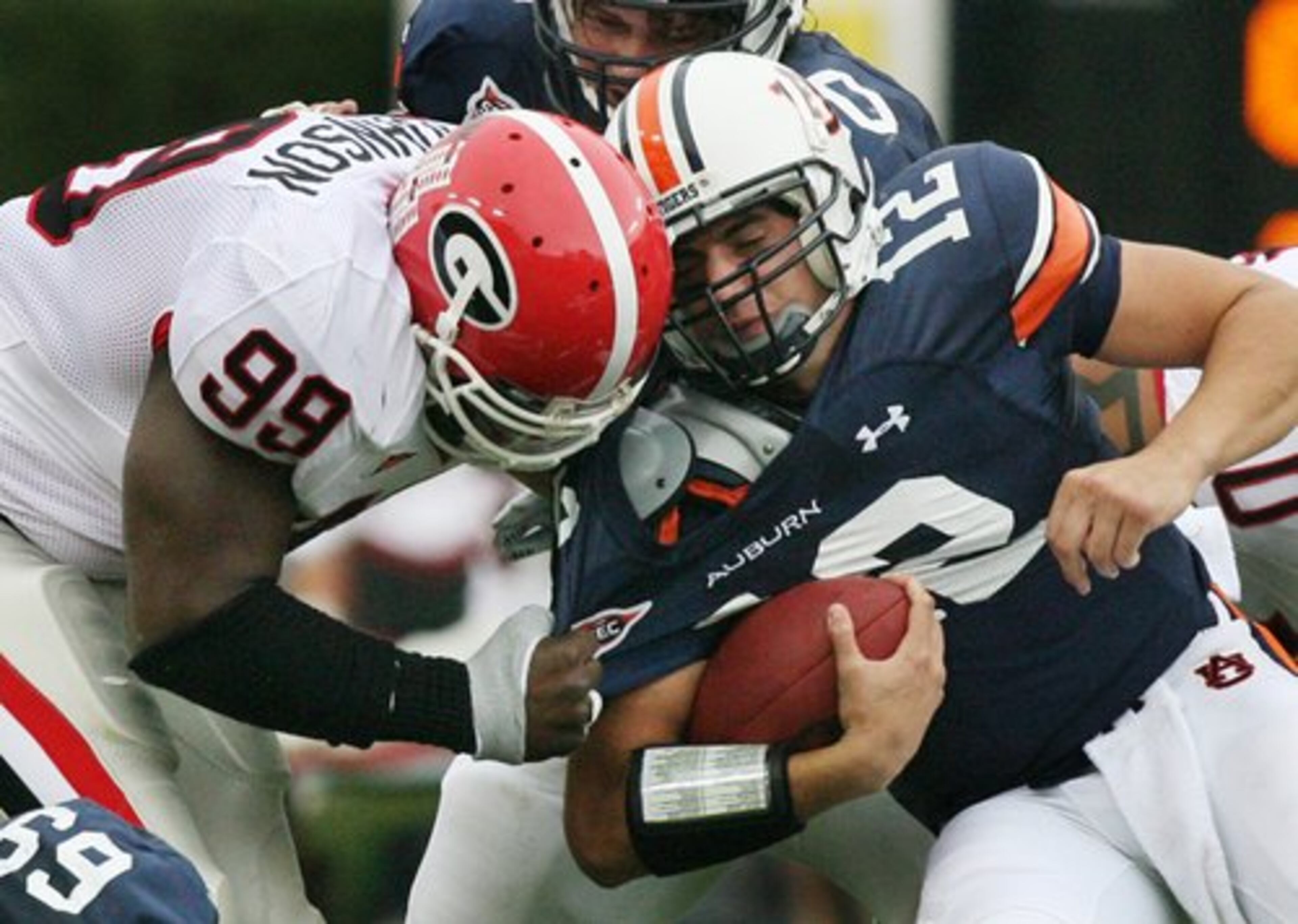 Defensive end Charles Johnson was drafted by the Carolina Panthers in the third round of the 2007 Draft. During his first two seasons he played behind Julius Peppers and Mike Rucker. In 13 games this season, he had 25 tackles and 4 sacks.