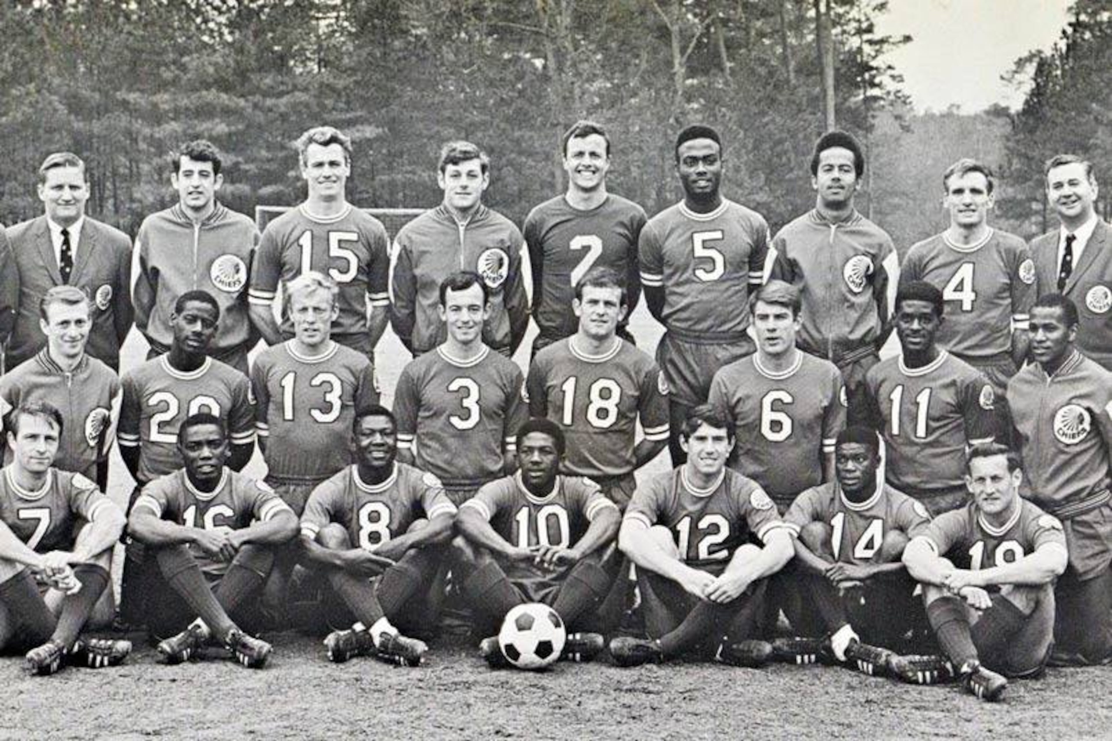 The Atlanta Chiefs were the inaugural professional soccer team in 1968, representing Atlanta in the North American Soccer League. (Courtesy of YMCA of Metro Atlanta)