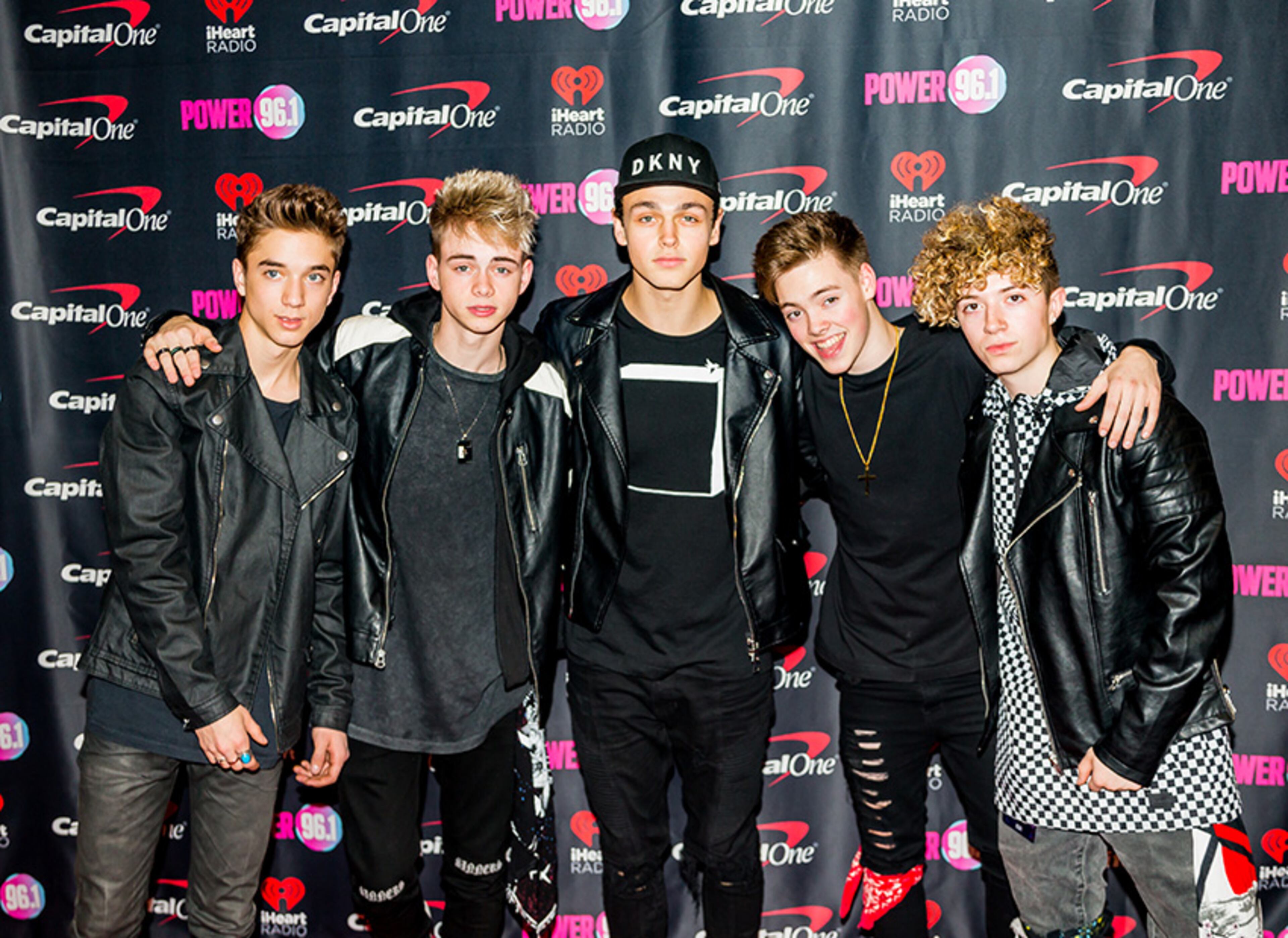 Why Don't We on the Red Carpet at Jingle Ball 2017