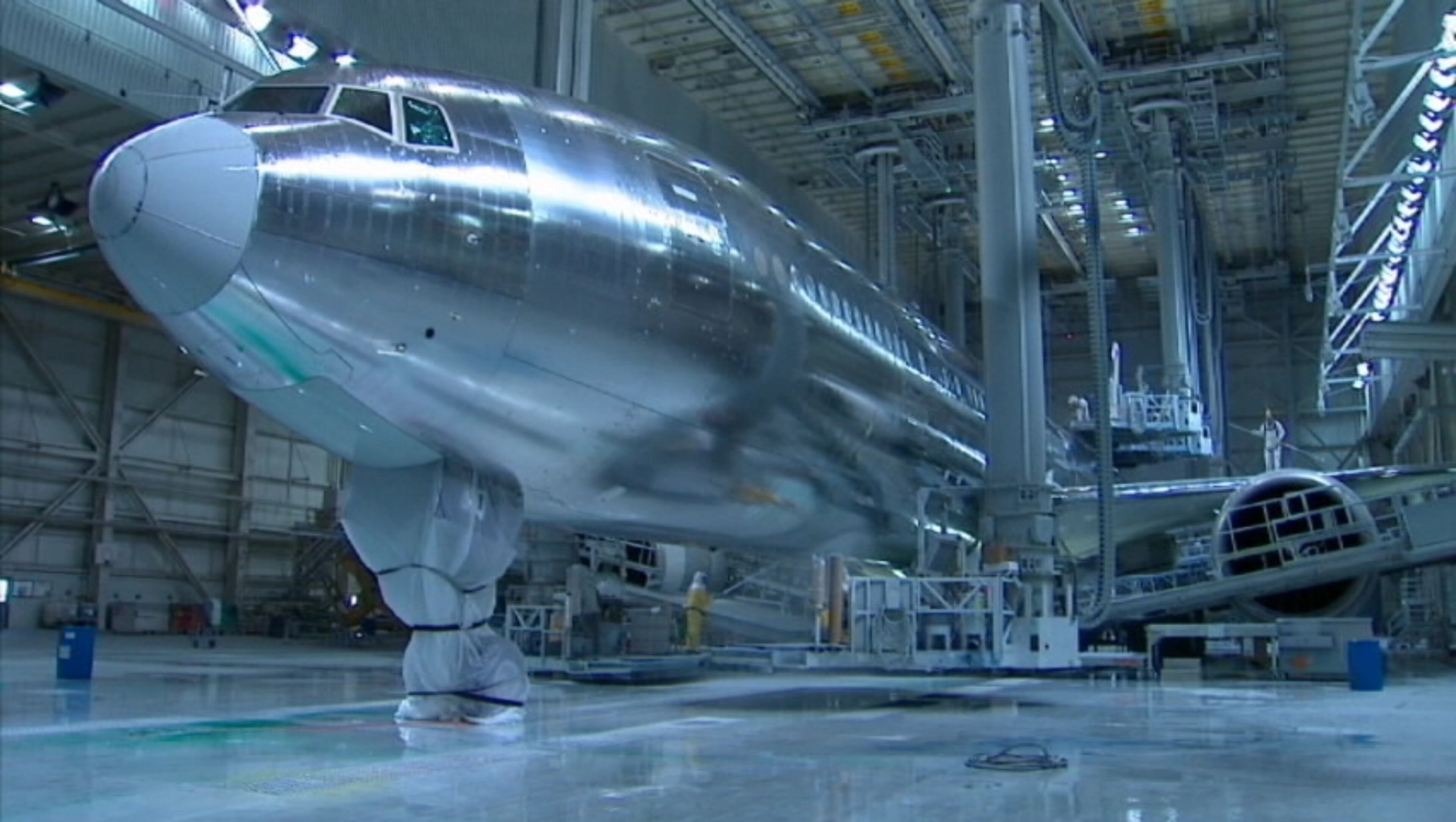 In what one Boeing worker called "one of the most challenging paint jobs we've ever done," the company painted a 777 black for the airline’s long-time sponsorship with the world-champion All Blacks rugby team.