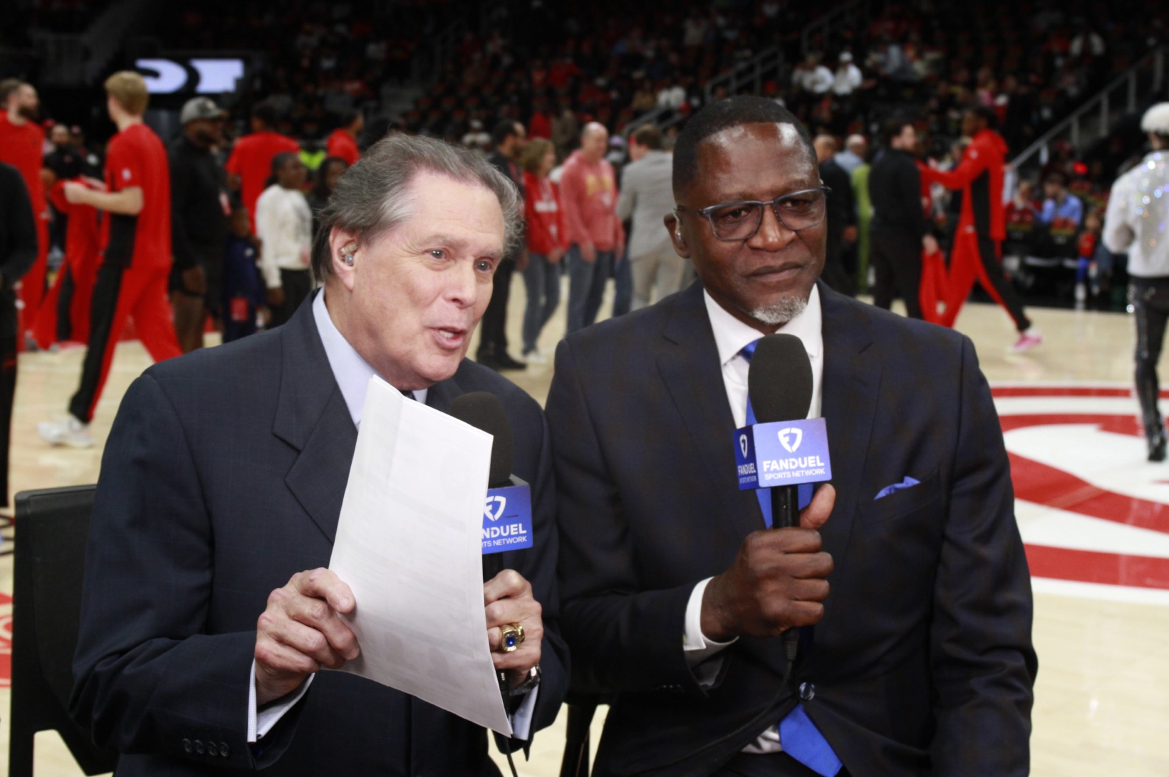 Bob Rathbun and Dominique Wilkins