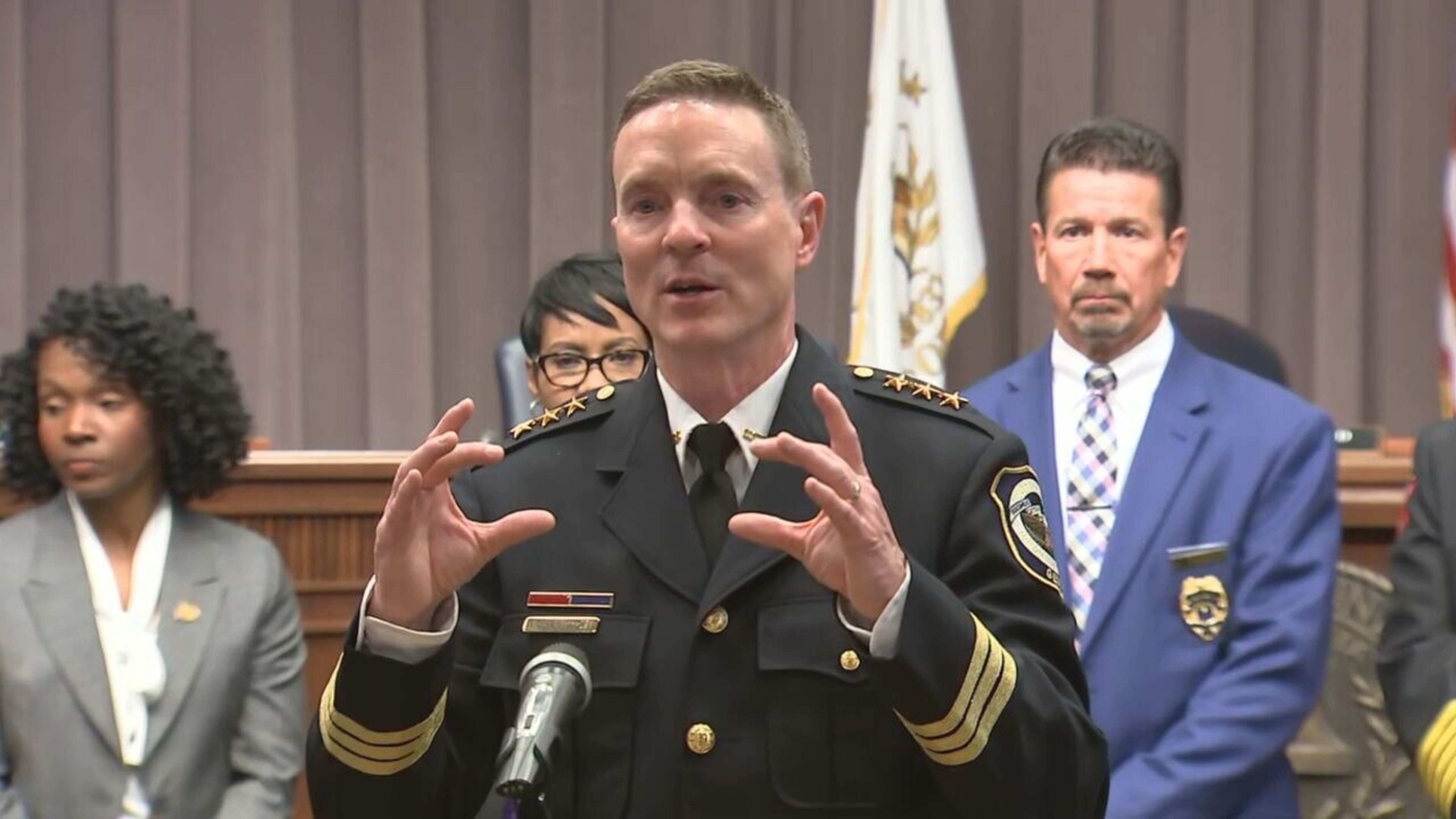 Cobb County board of commissioners introduces new Cobb police chief