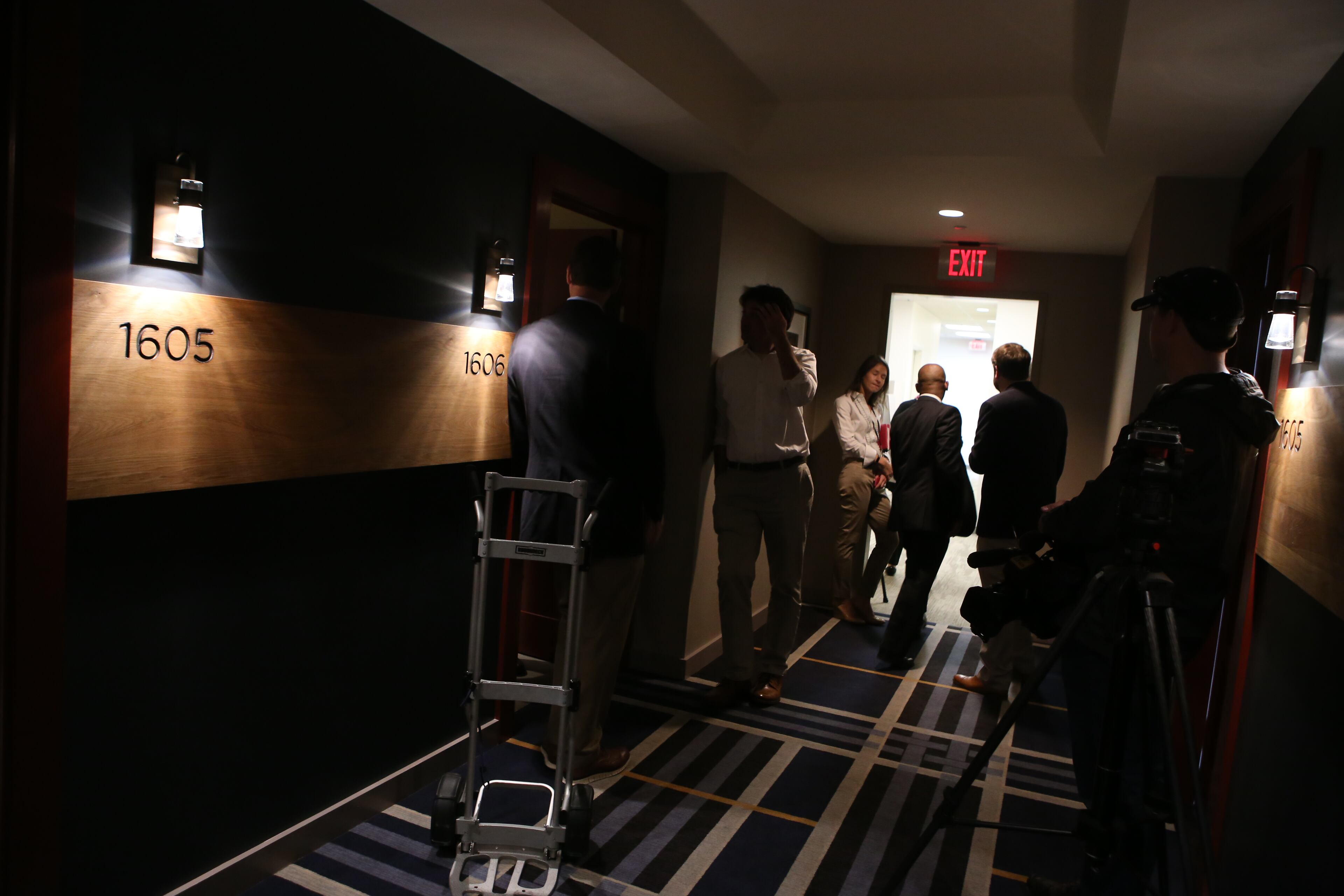 Model rooms of Omni Hotel at The Battery Atlanta. Some of the rooms will overlook the Braves' SunTrust Park.