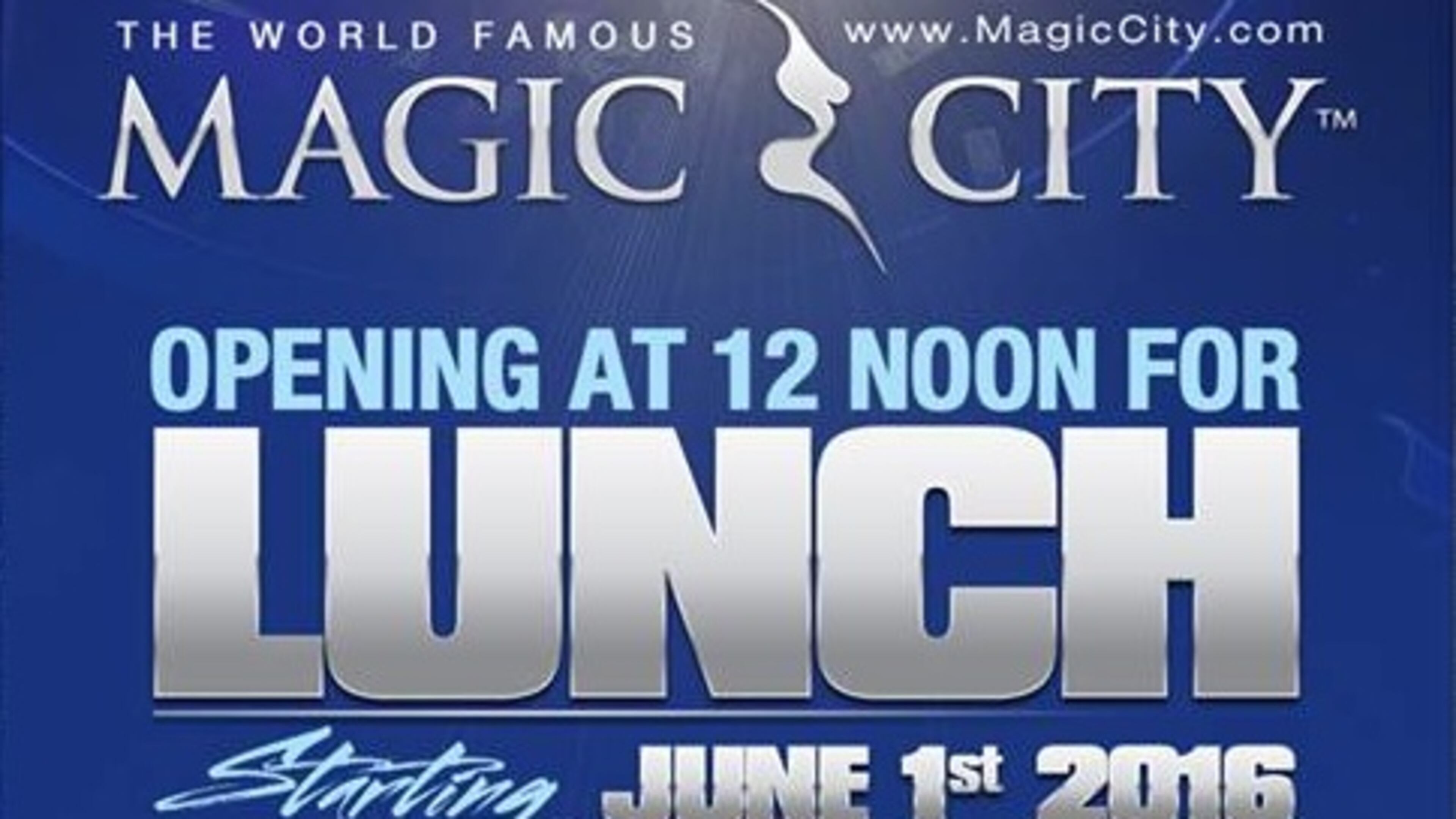 A recent advertisement for Magic City's lunch offerings, but would you eat a strip club, especially one that failed its recent health inspection? Photo credit: Magic City's Facebook page.