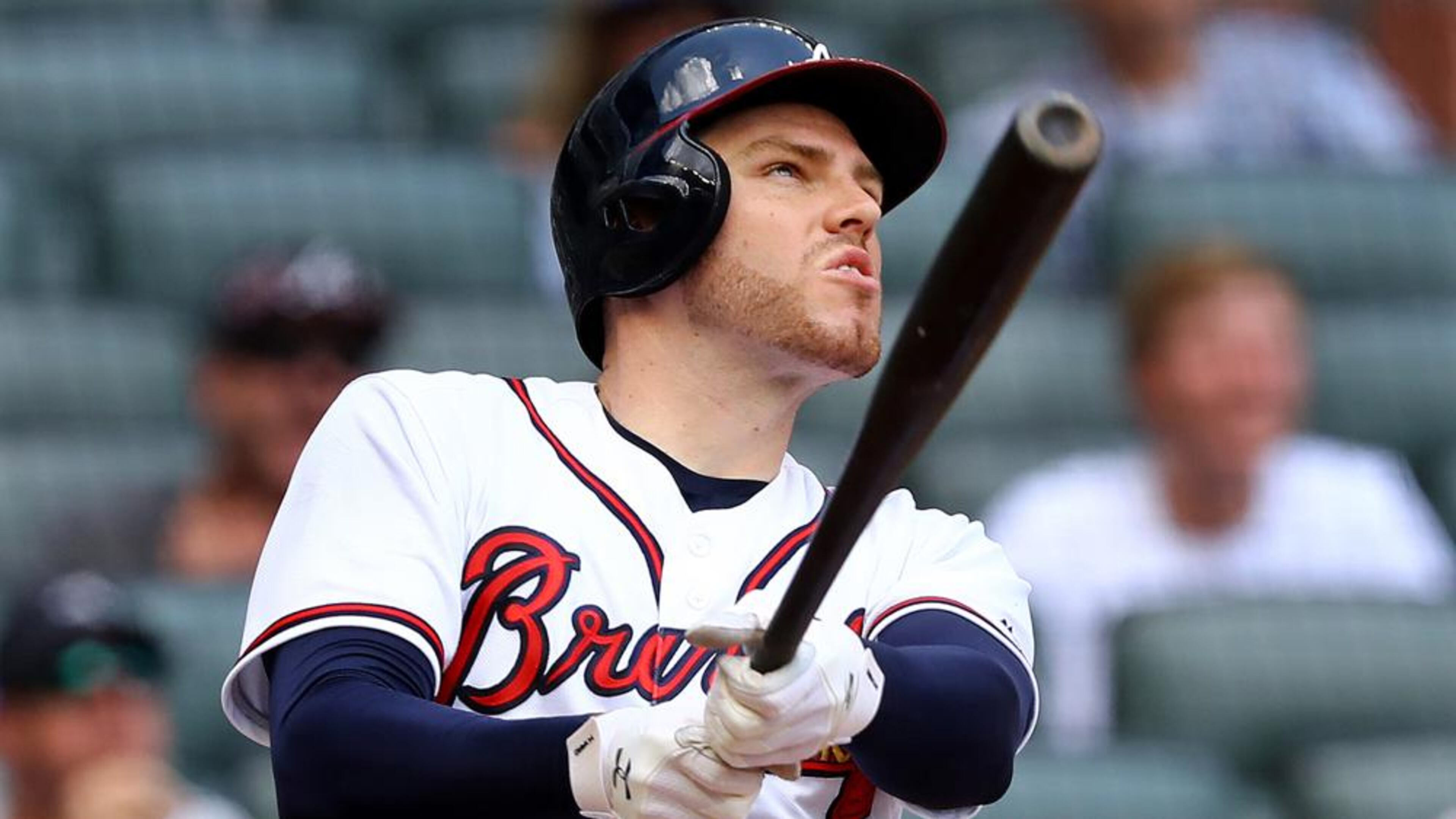 Freeman will take on Bryce Harper in the first round of Monday's Home Run Derby