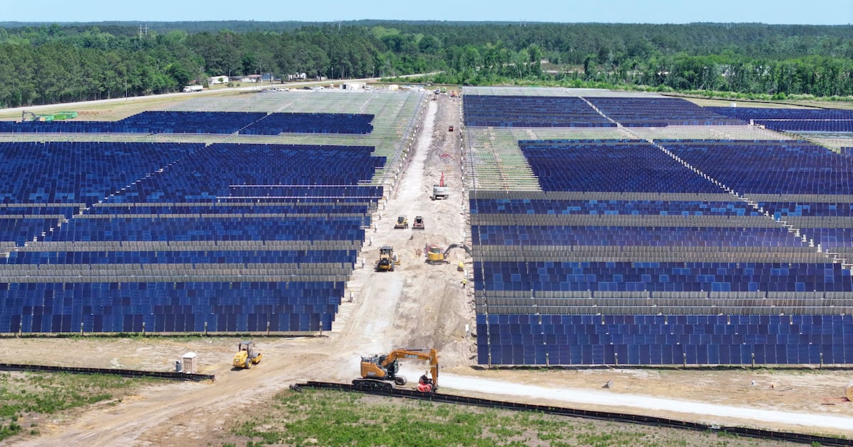 One of Georgia’s biggest solar farms is dividing one of its smallest counties