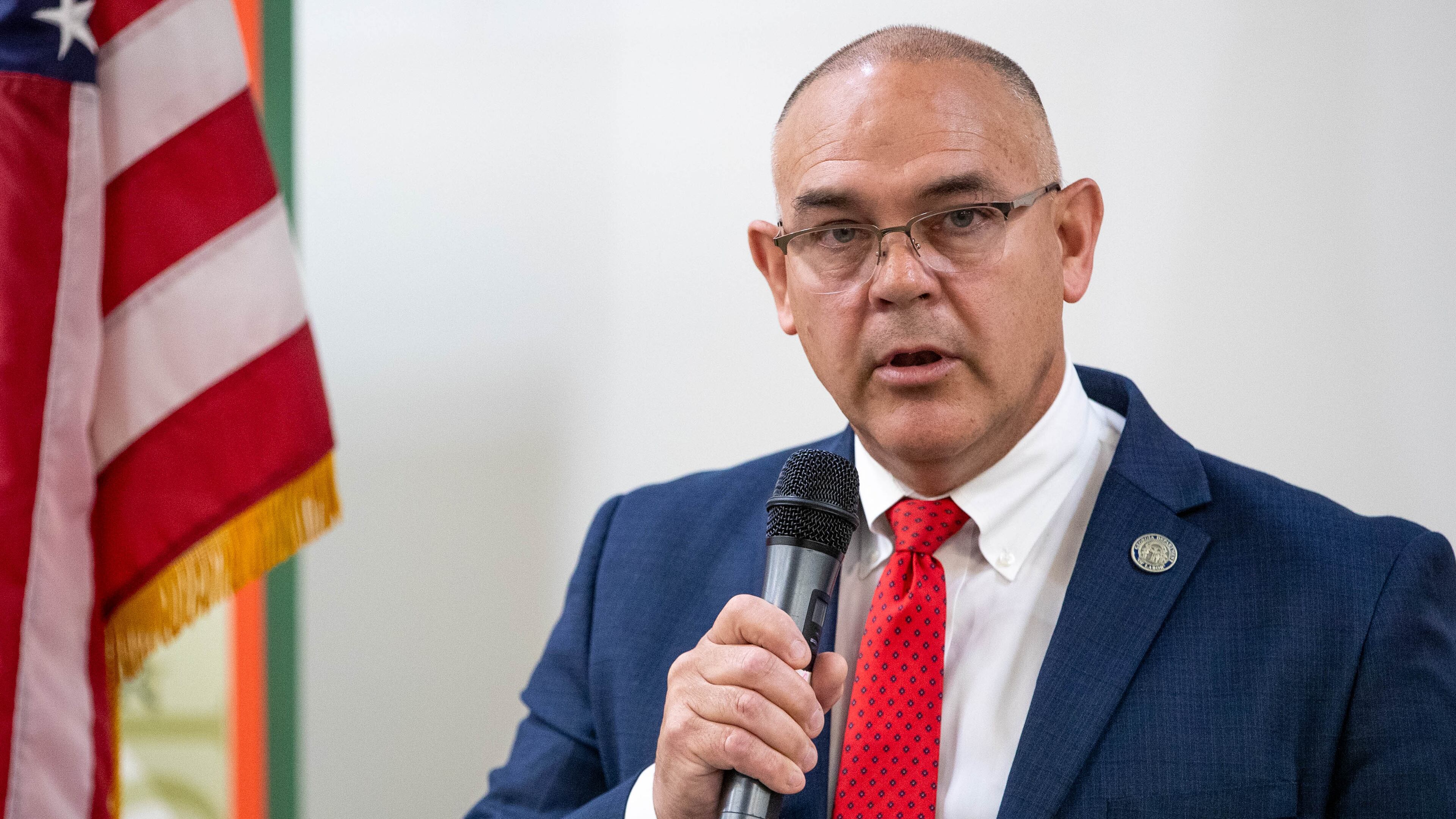 Georgia Labor Commissioner Bruce Thompson died at the age of 59 on Nov. 24, 2024. (Katelyn Myrick/katelyn.myrick@ajc.com)