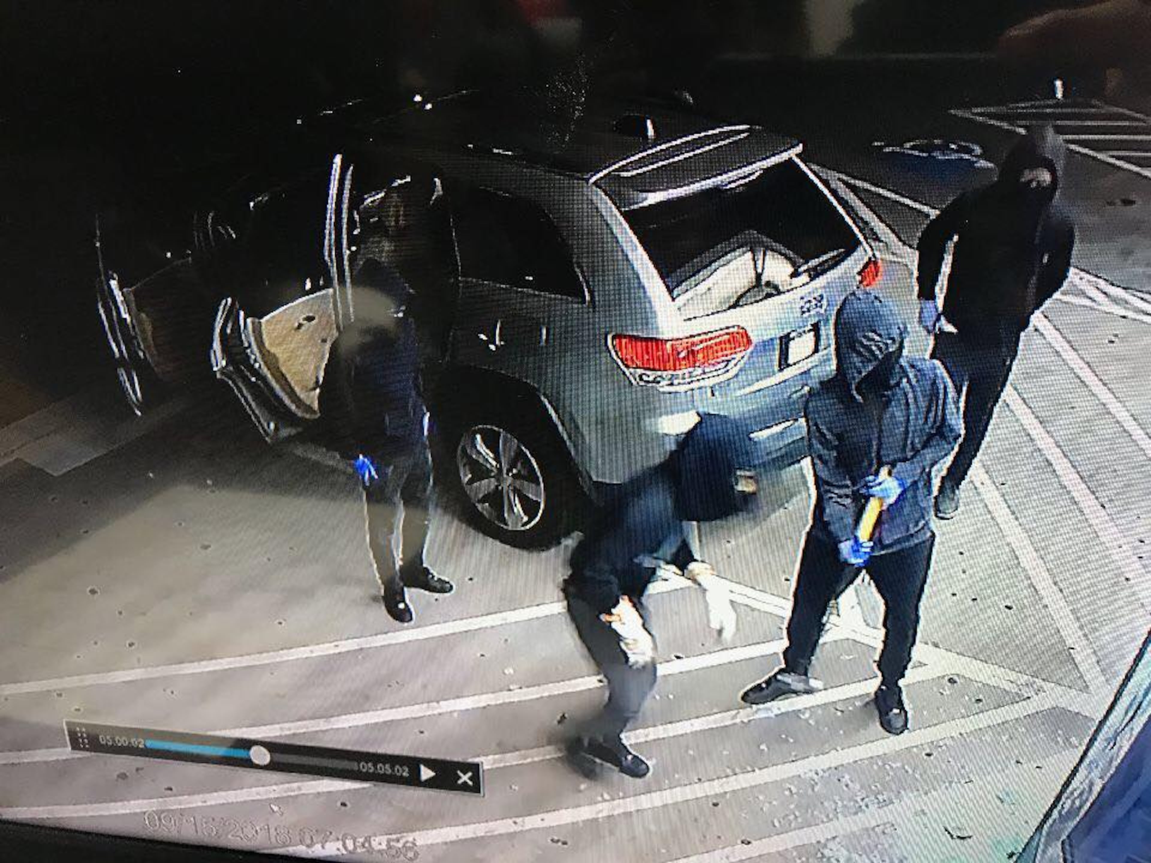 Three men and one juvenile are accused of attempting to rob a gas station near Alpharetta. (Credit: Forsyth County Sheriff's Office)