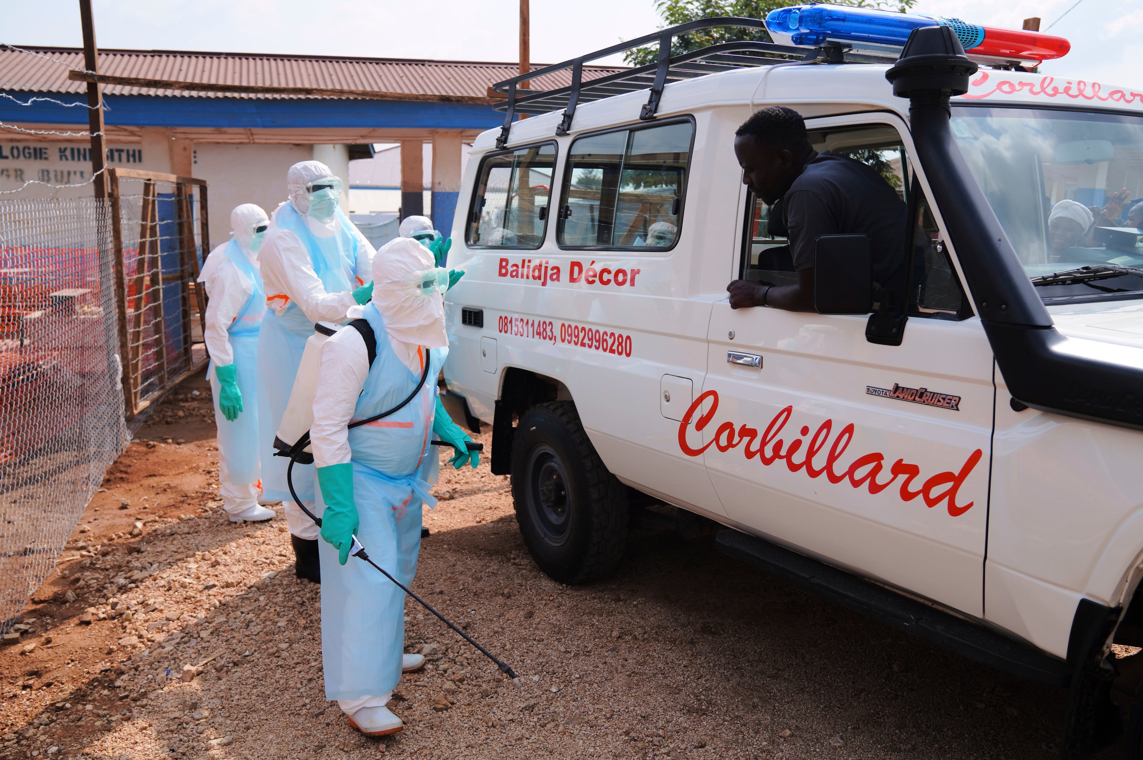 APTOPIX Congo Ebola