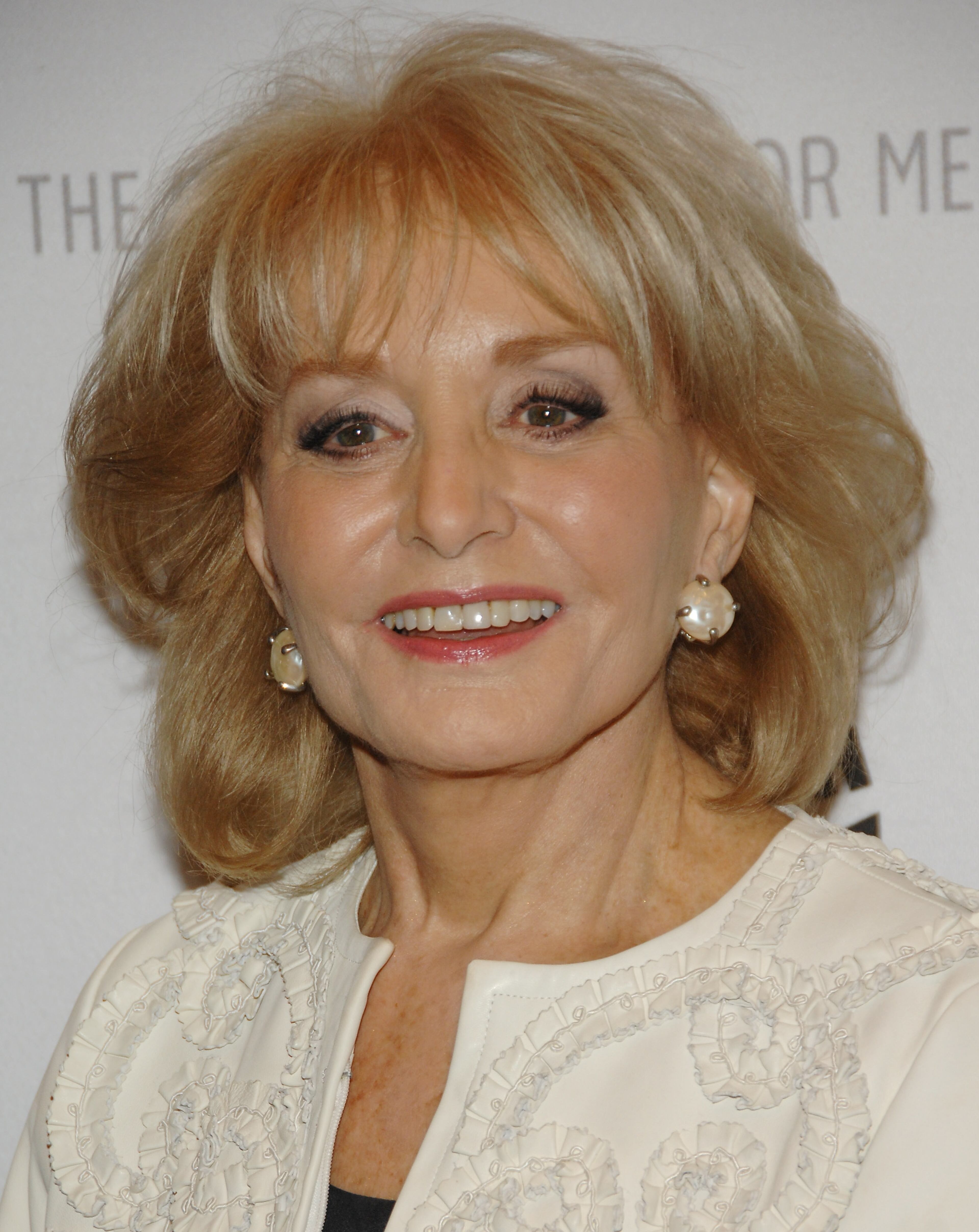 ** FILE ** In this April 9, 2008 file photo, TV personality Barbara Walters participates in a panel discussion featuring the hosts of ABC's "The View" at The Paley Center for Media, in New York. (AP Photo/Evan Agostini, file)