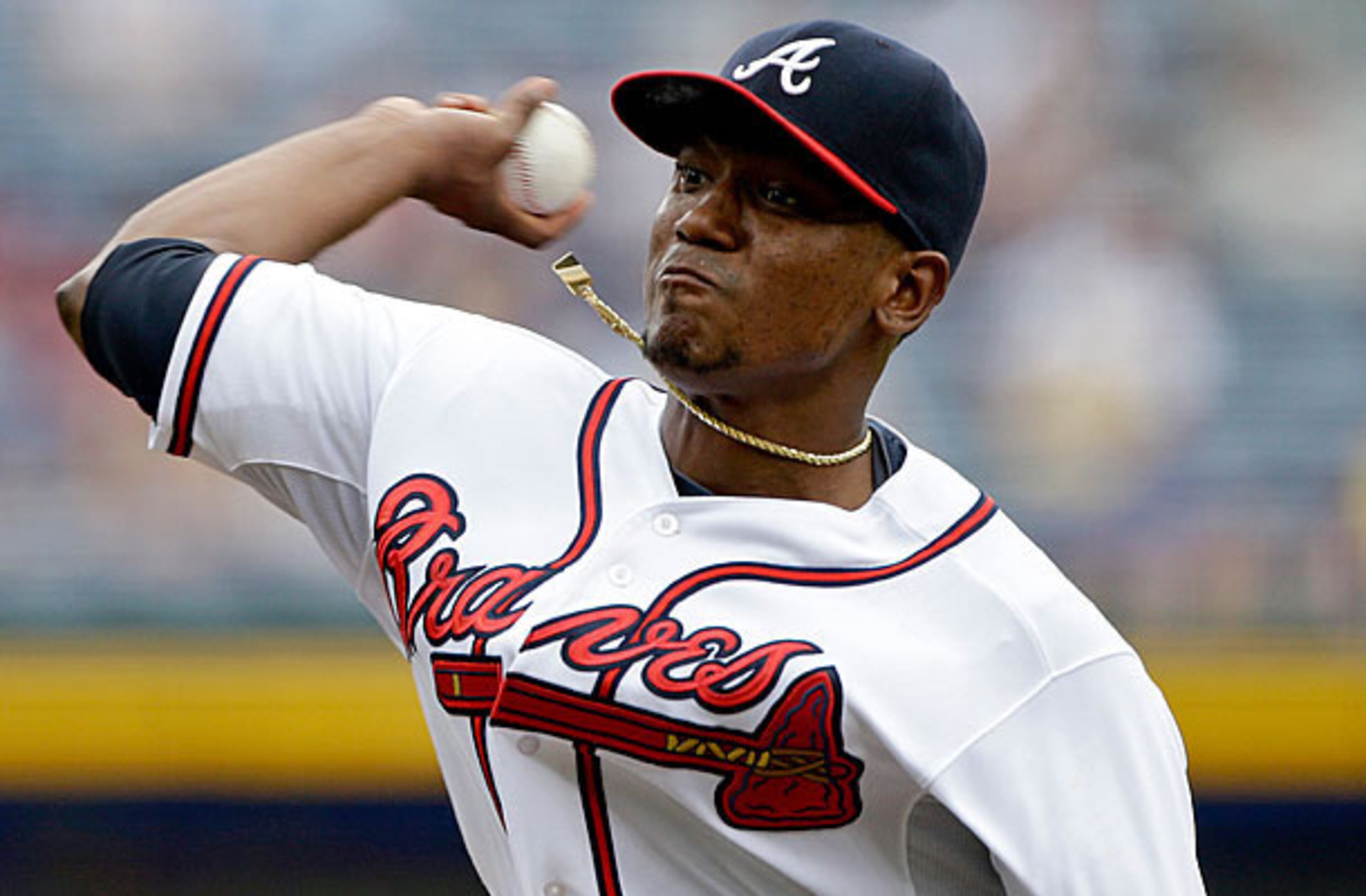 Julio Teheran has struggled mightily on the road in 2015, but he's 5-0 with a 2.04 ERA in eight home starts, including 4-0 with a 1.74 ERA and .159 opponents' average in his past six entering Friday's start vs. the Cubs. (AP photo)