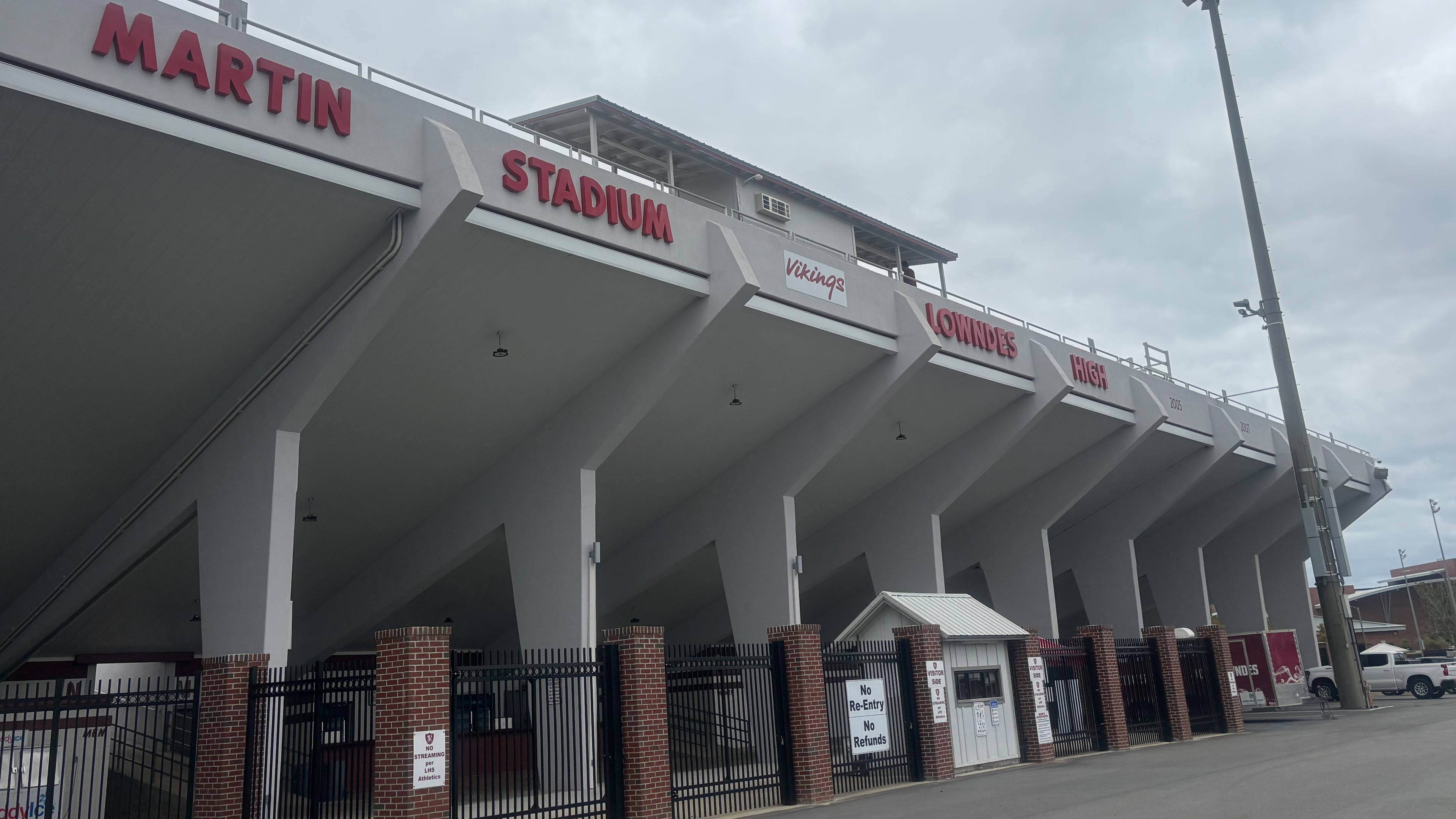 Touchdowns have been hard to come by for Lowndes opponents this season, as the Vikings leads the state in scoring defense by allowing just 3.9 points per game, including four shutouts. (Jack Leo/AJC 2025)