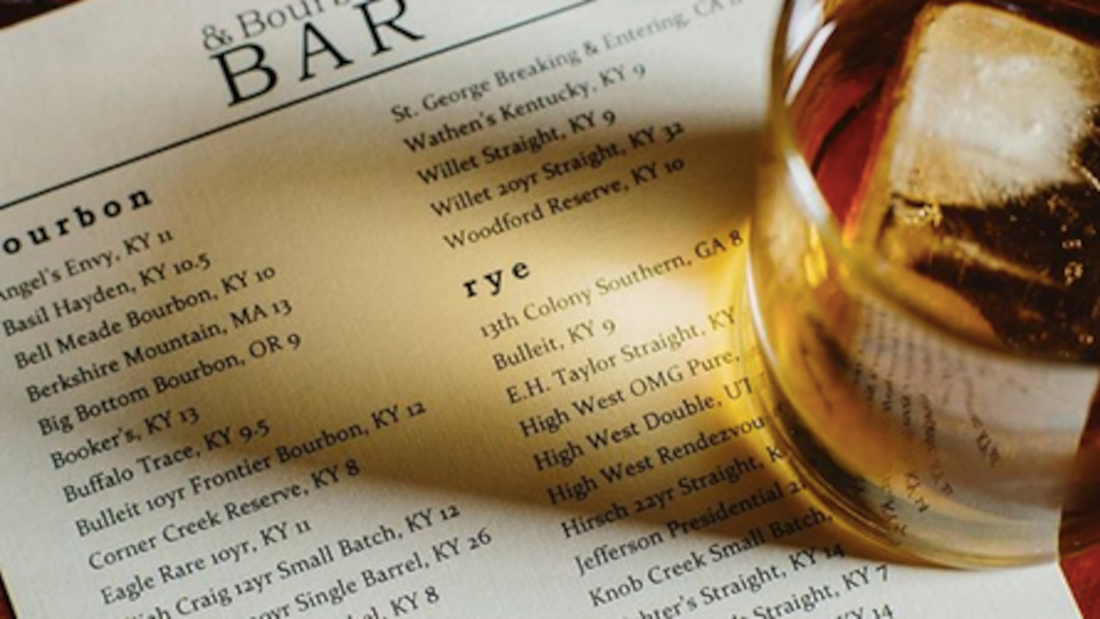 Table & Main's bourbon selection is superior, making it one of the best spots on Canton Street in Roswell.
