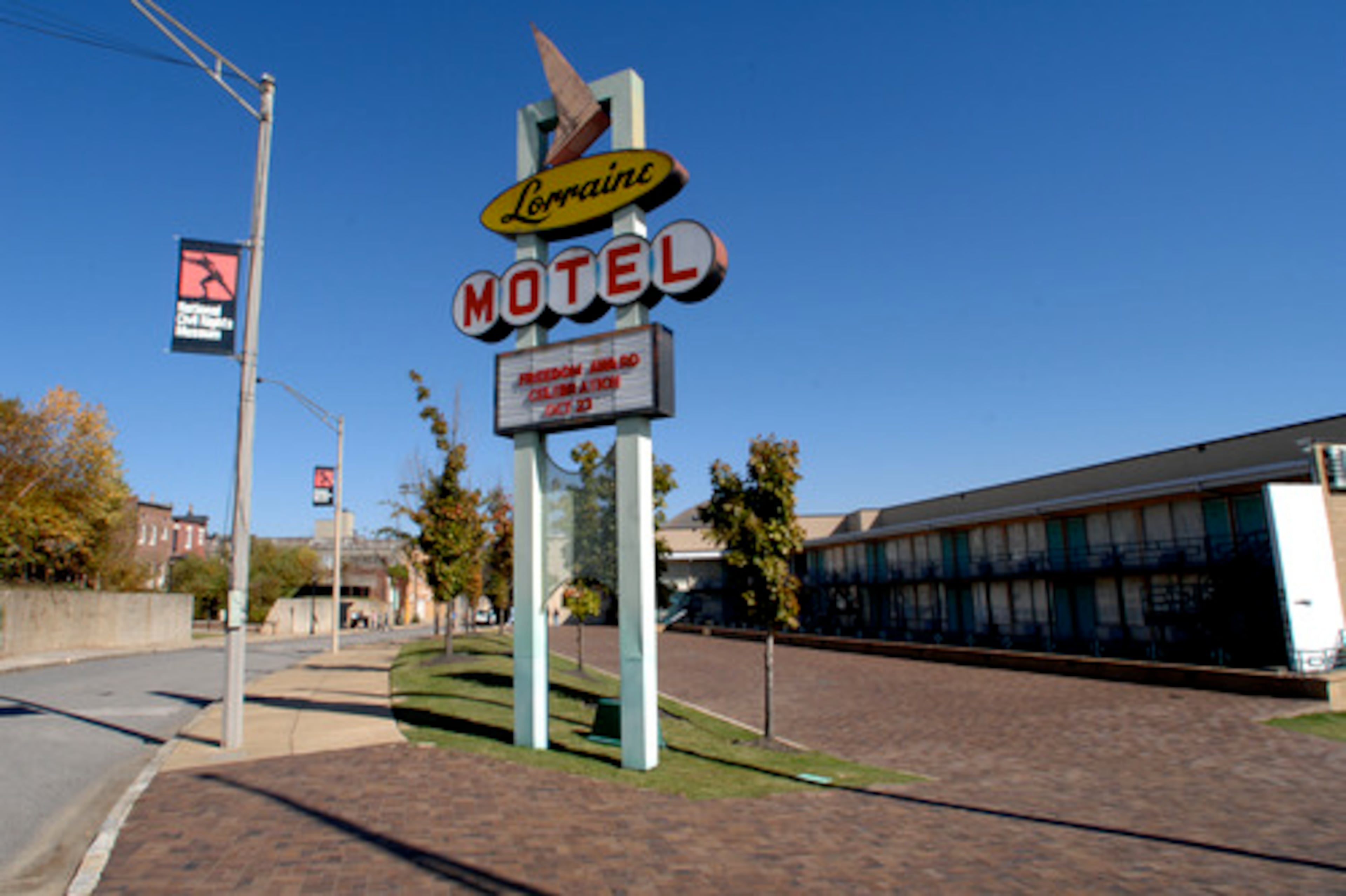 The National Civil Rights Museum is built around the motel where the Rev. Martin Luther King Jr. was assassinated in 1968.