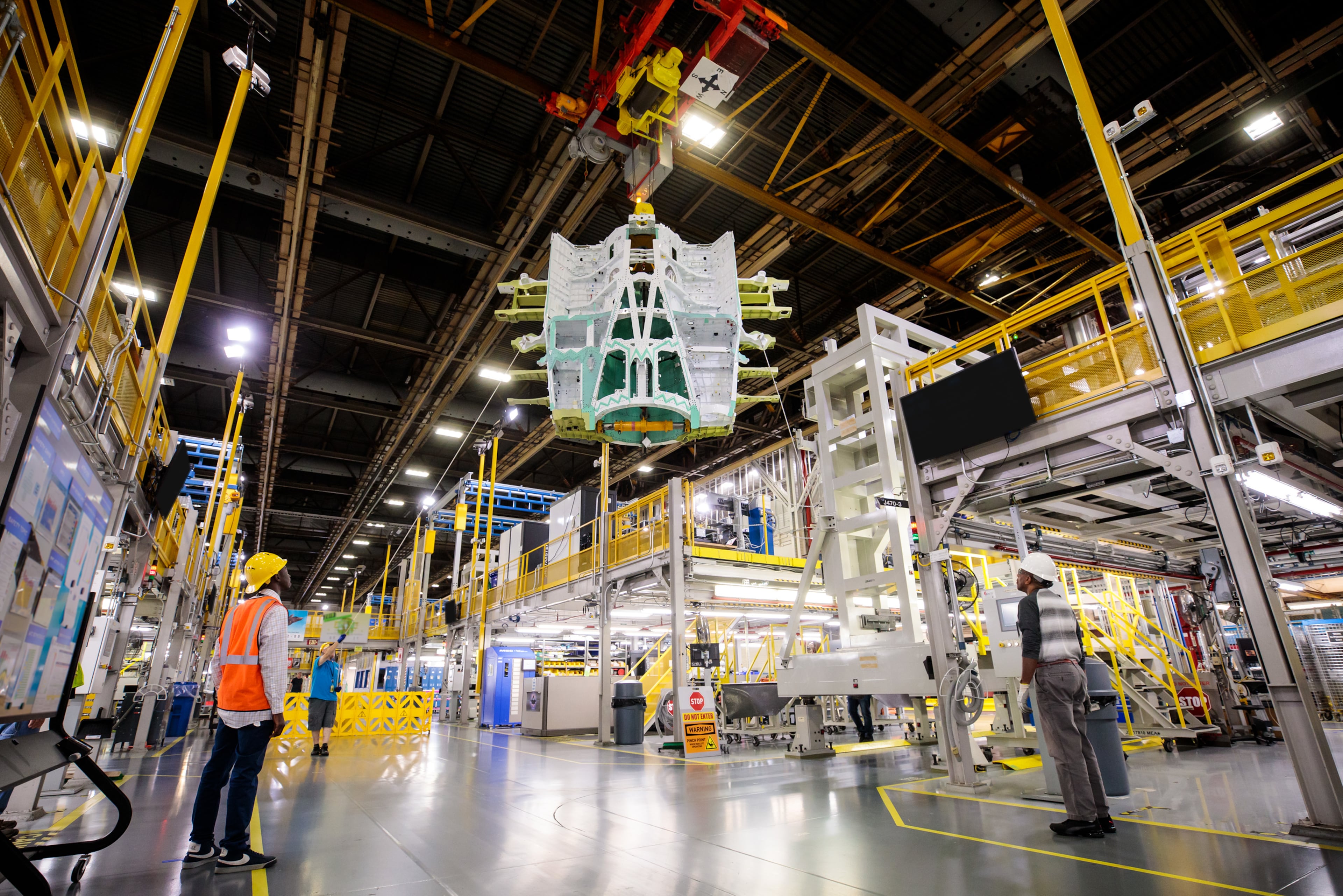Lockheed Martin Marietta has been manufacturing the Center Wing Assemblies of the F-35 aircraft for about 15 years. (Courtesy of Lockheed Martin/Thinh D. Nguyen)