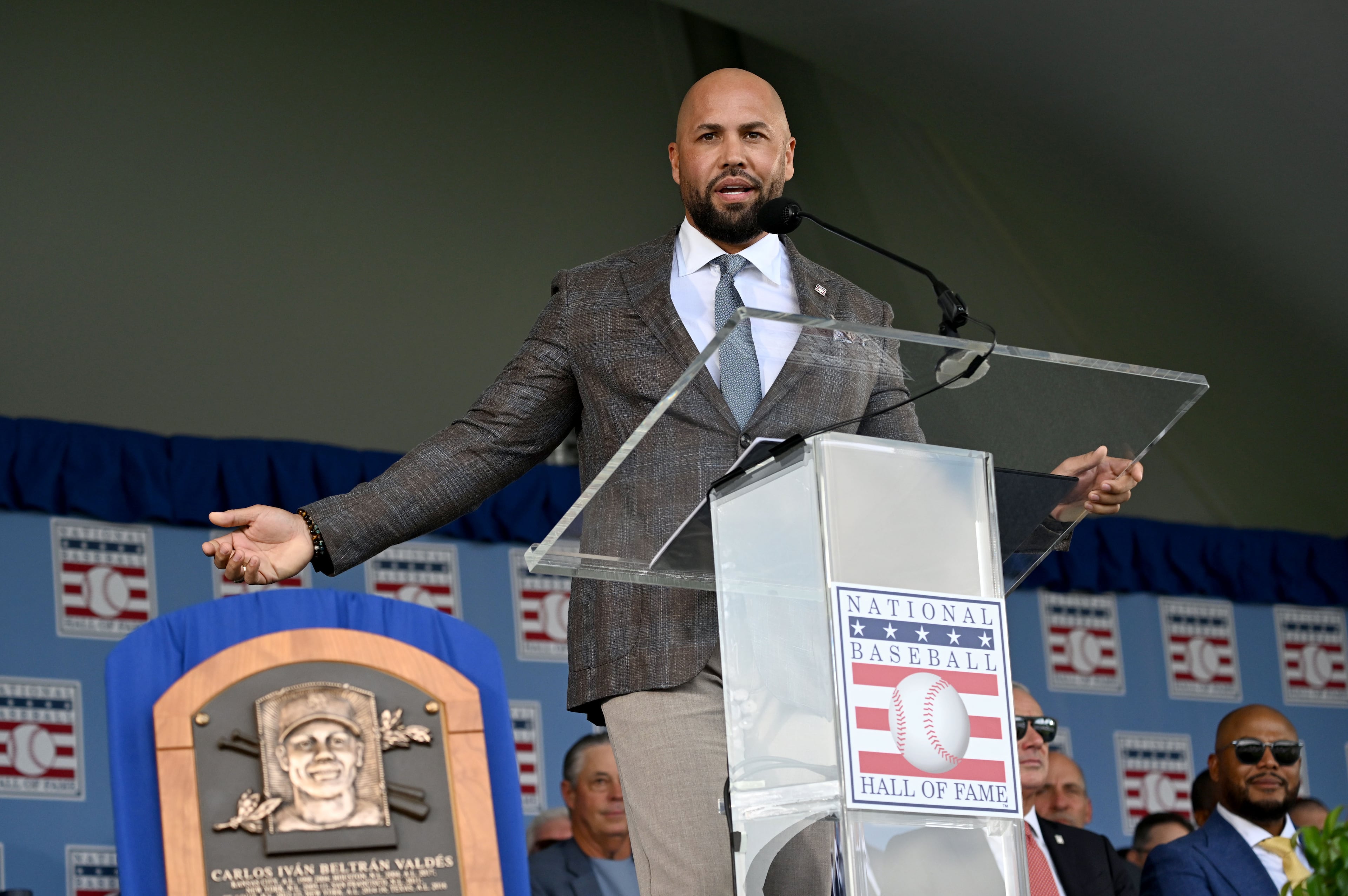 Andruw Jones inducted into Baseball Hall of Fame, Induction Ceremony