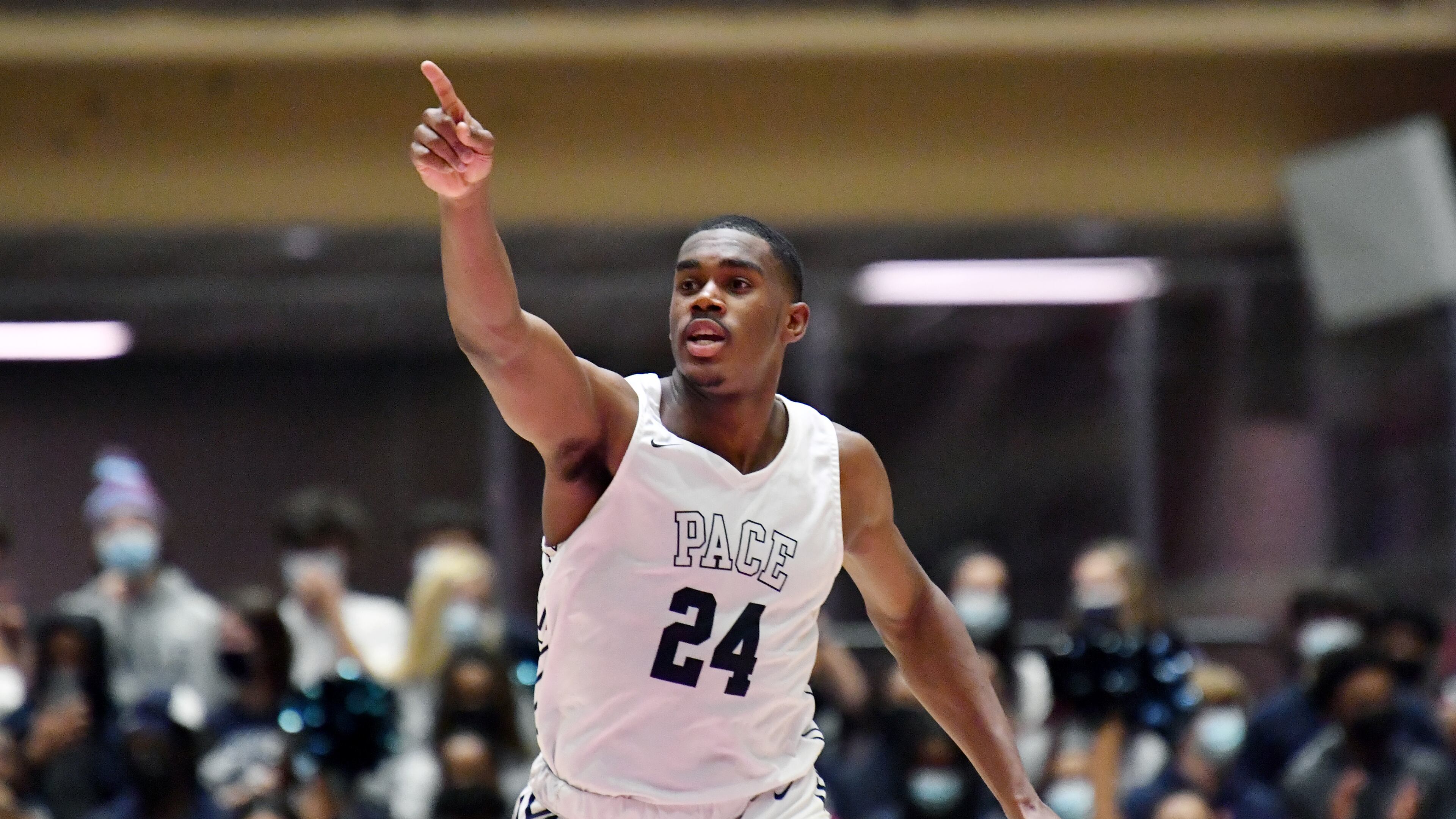 State champs: Pace Academy's Cole Middleton (24) reacts during his team's 73-42 victory over Columbia Thursday in the Class 2A boys state title game in Macon.