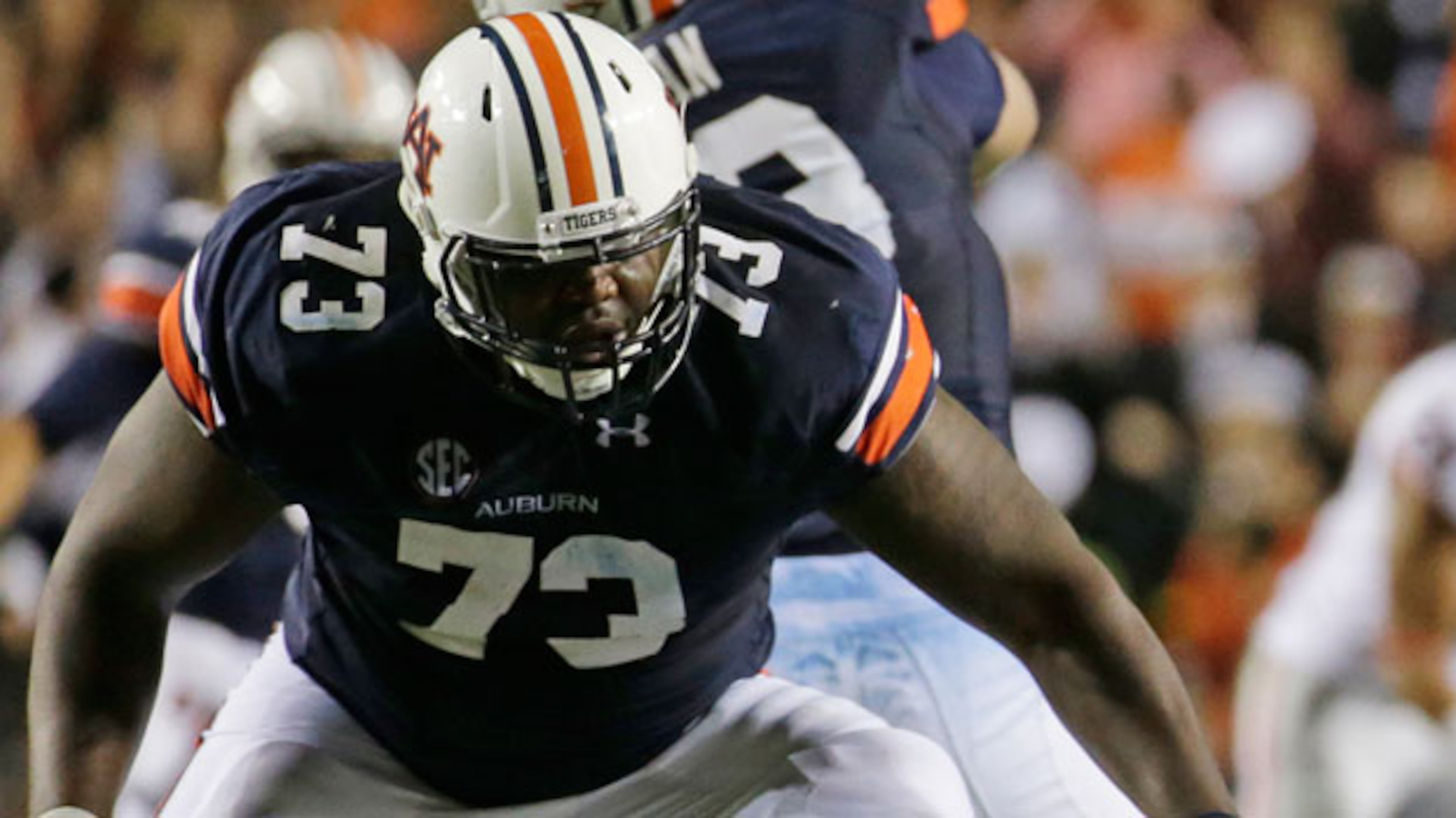 Dave Martin / Associated Press Auburn left tackle Greg Robinson received a first-round grade from the NFL Draft Advisory Board.