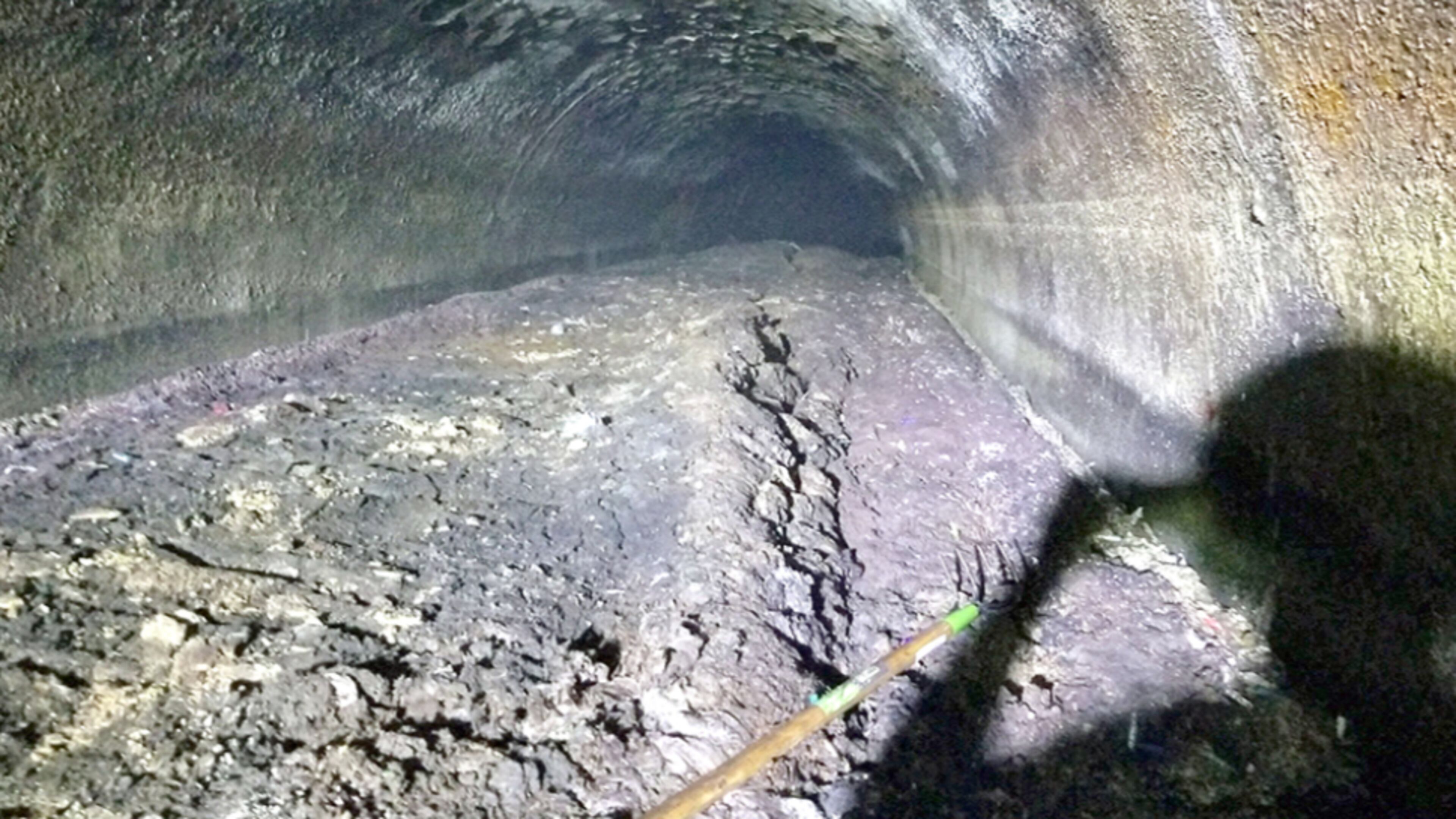 A 100-feet-foot-long, 11-feet-foot wide "fatberg" was found in a Michigan sewer.