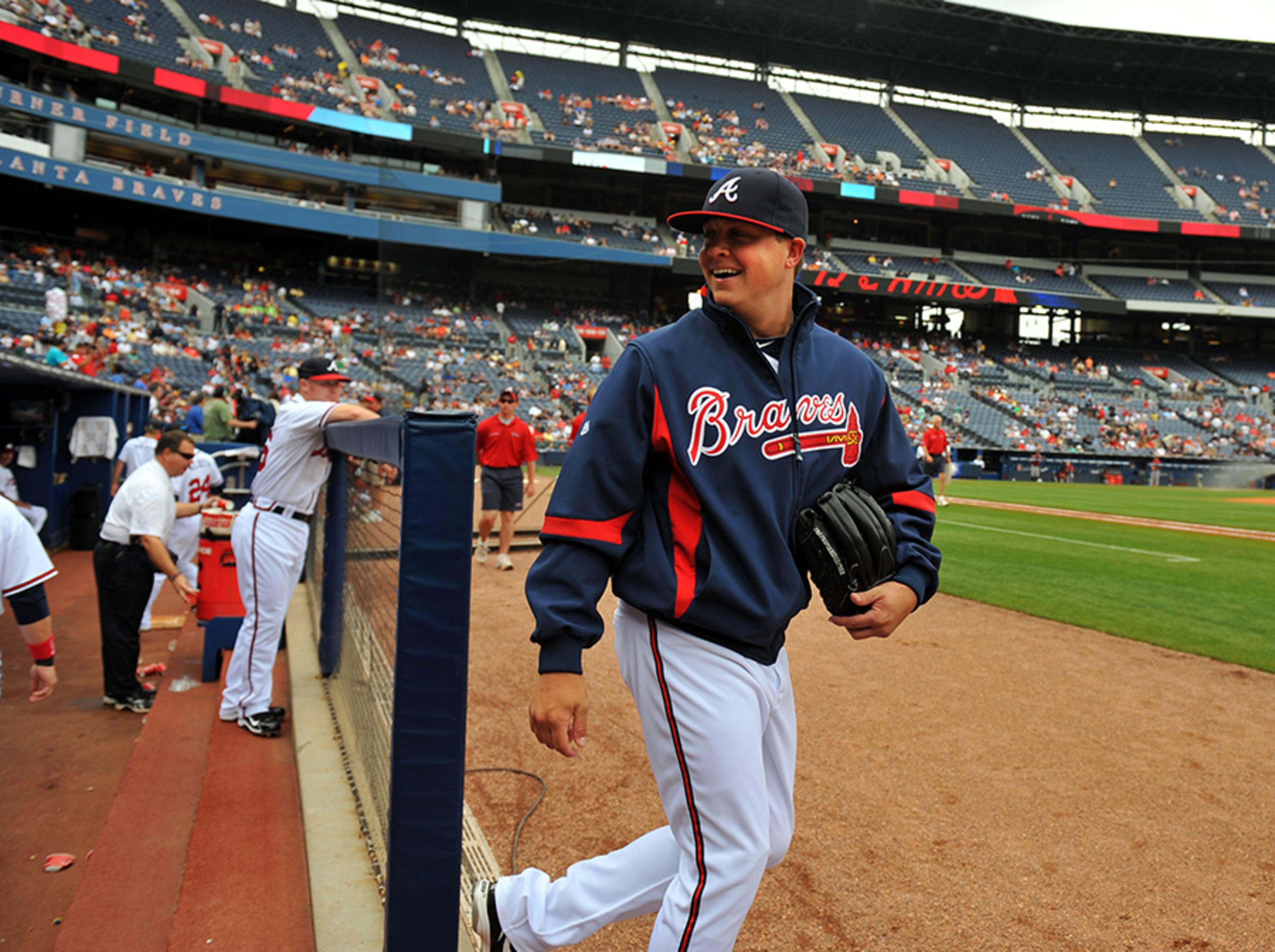 Pitcher Kris Medlen made his major league debut May 21, 2009.