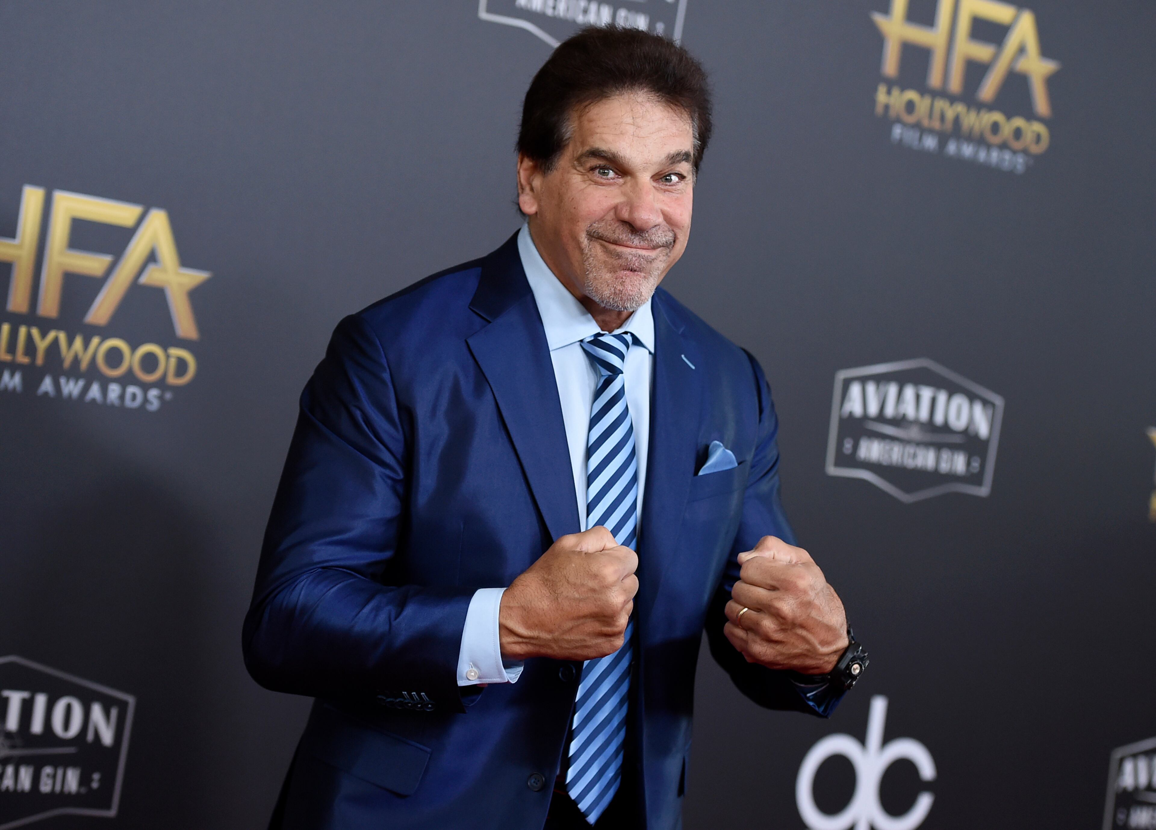 Lou Ferrigno arrives at the Hollywood Film Awards on Nov. 4, 2018, in Beverly Hills. (Jordan Strauss/Invision/AP File)
