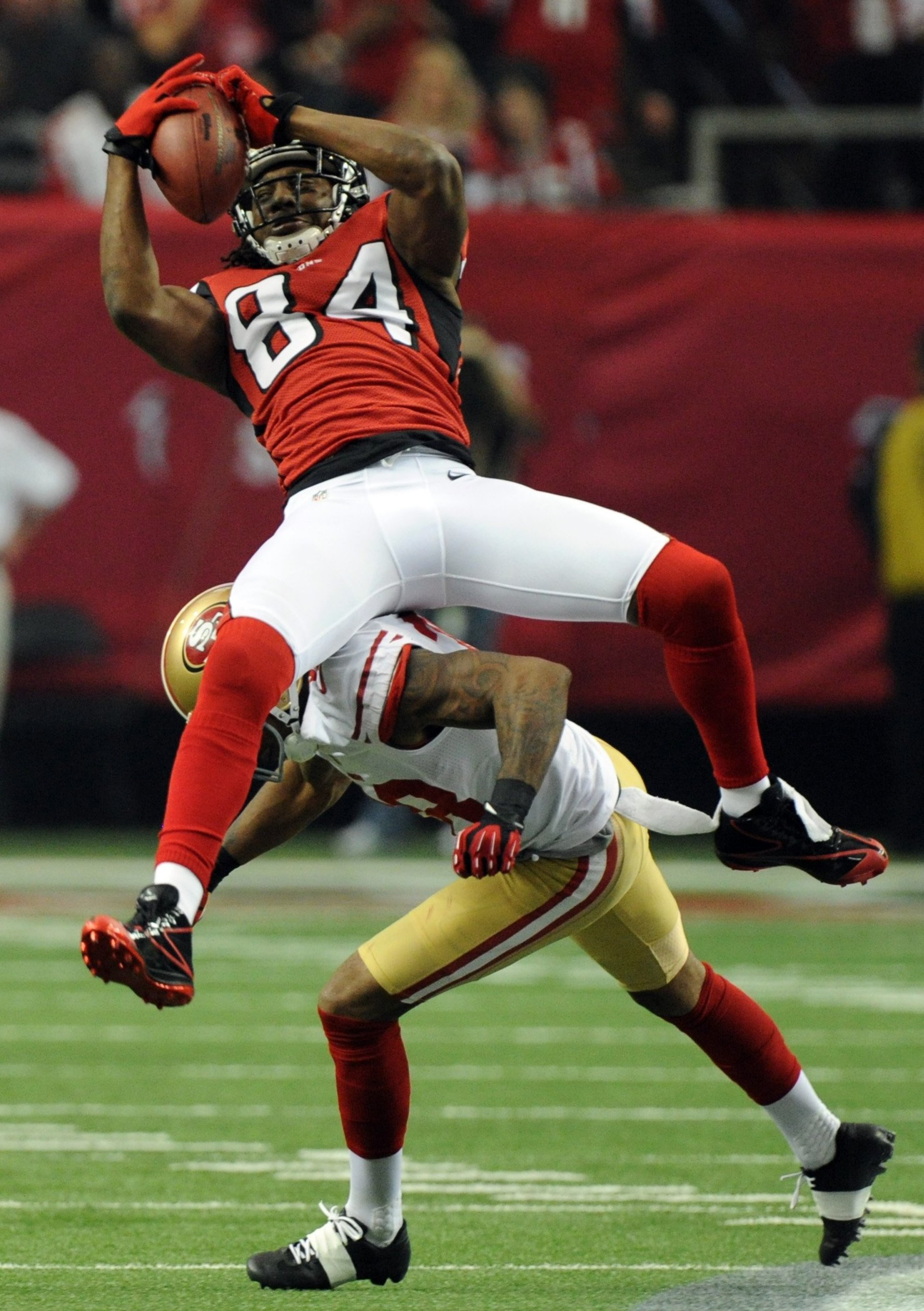 He holds the franchise record for career receptions with 808.