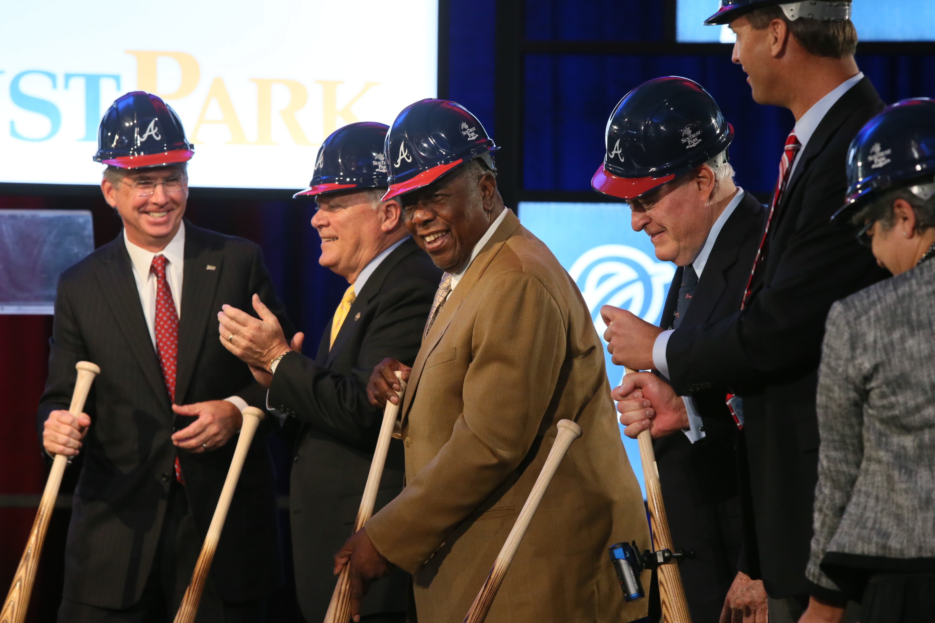 The Atlanta Braves announced Monday prior to groundbreaking the name of their new Cobb County stadium: SunTrust Park. The team and the Atlanta-based bank said they have entered into a 25-year naming-rights deal.