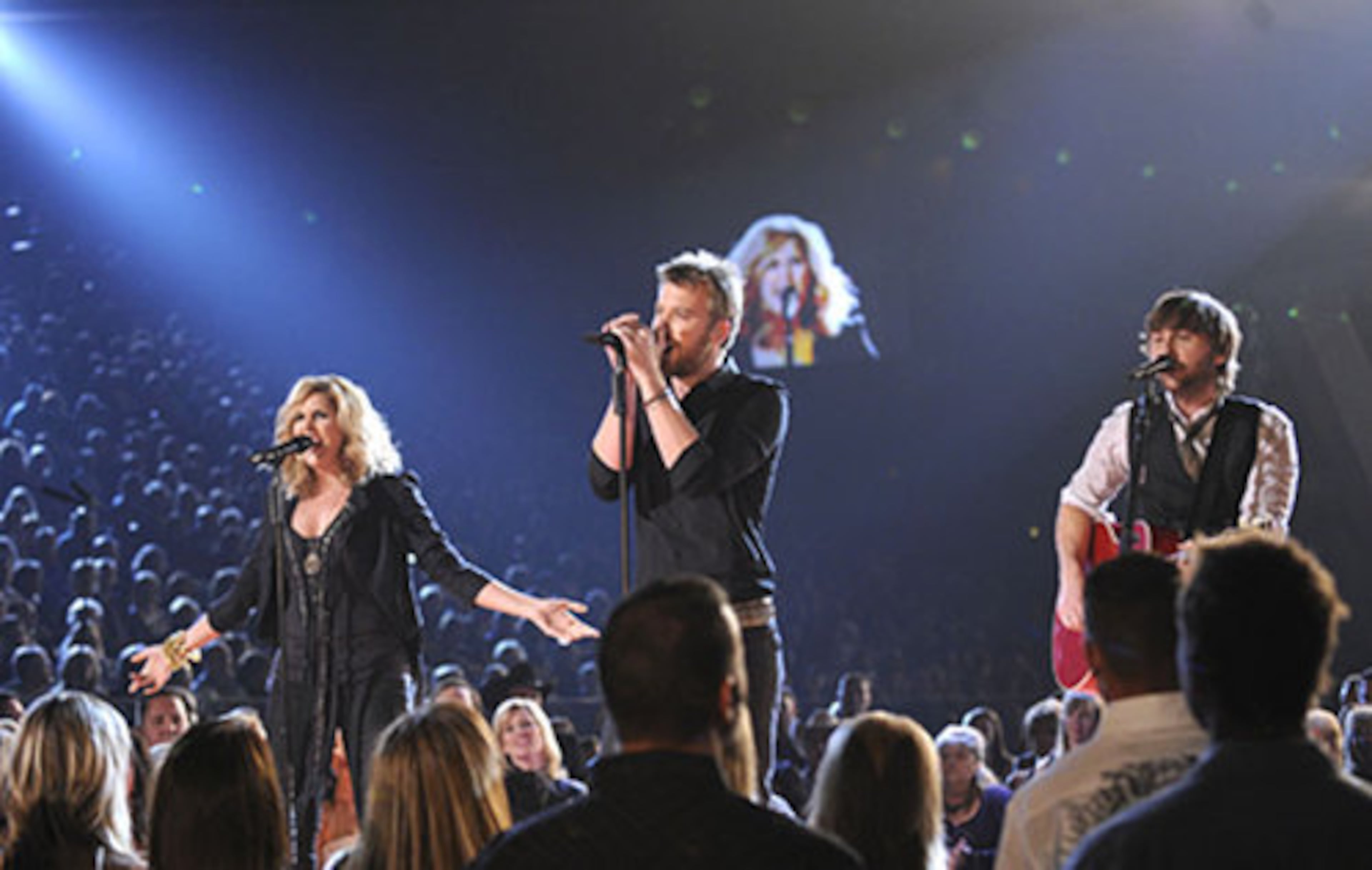Lady Antebellum, which includes two members from Georgia, performs.