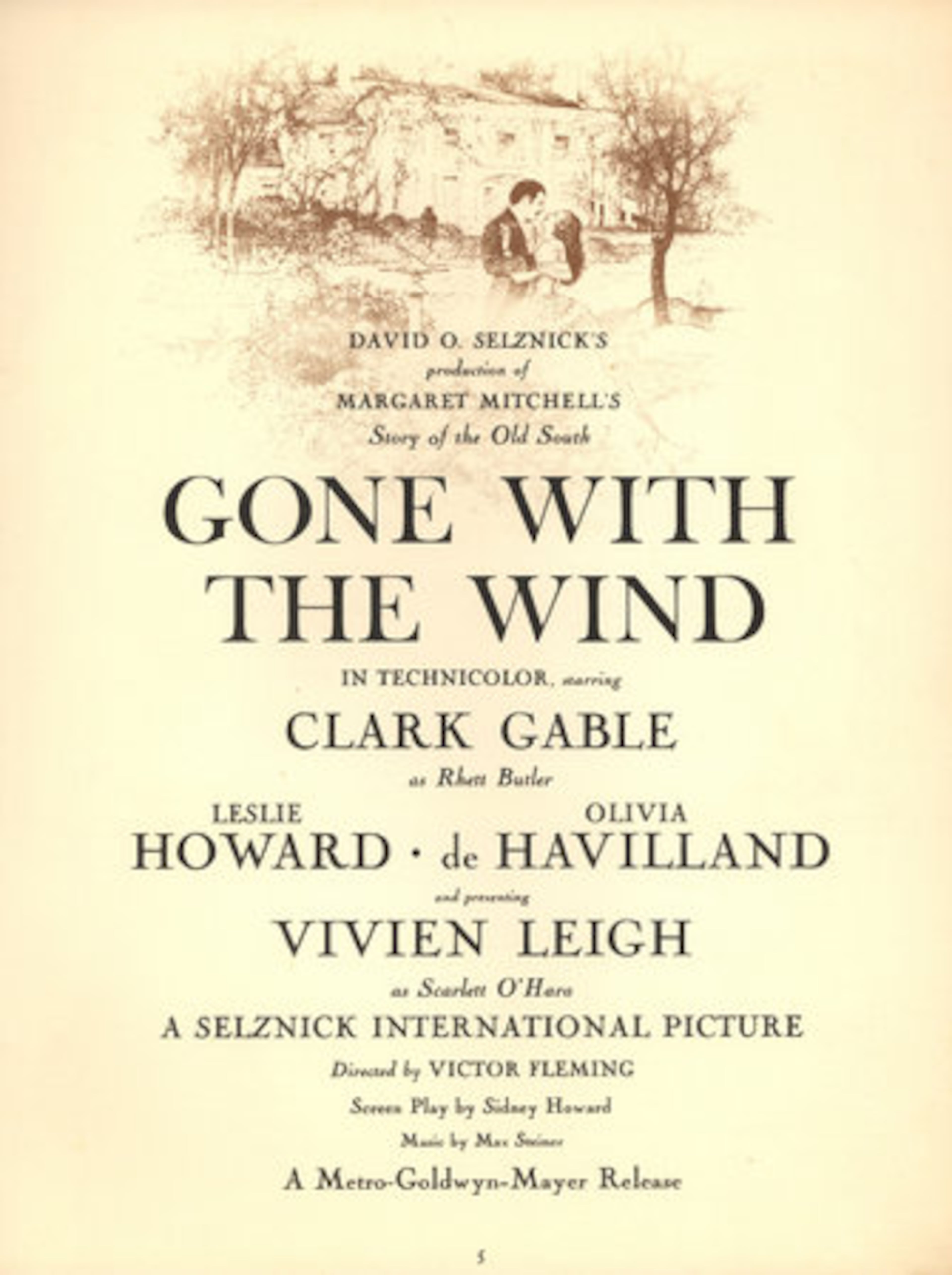 From the opening night program book.