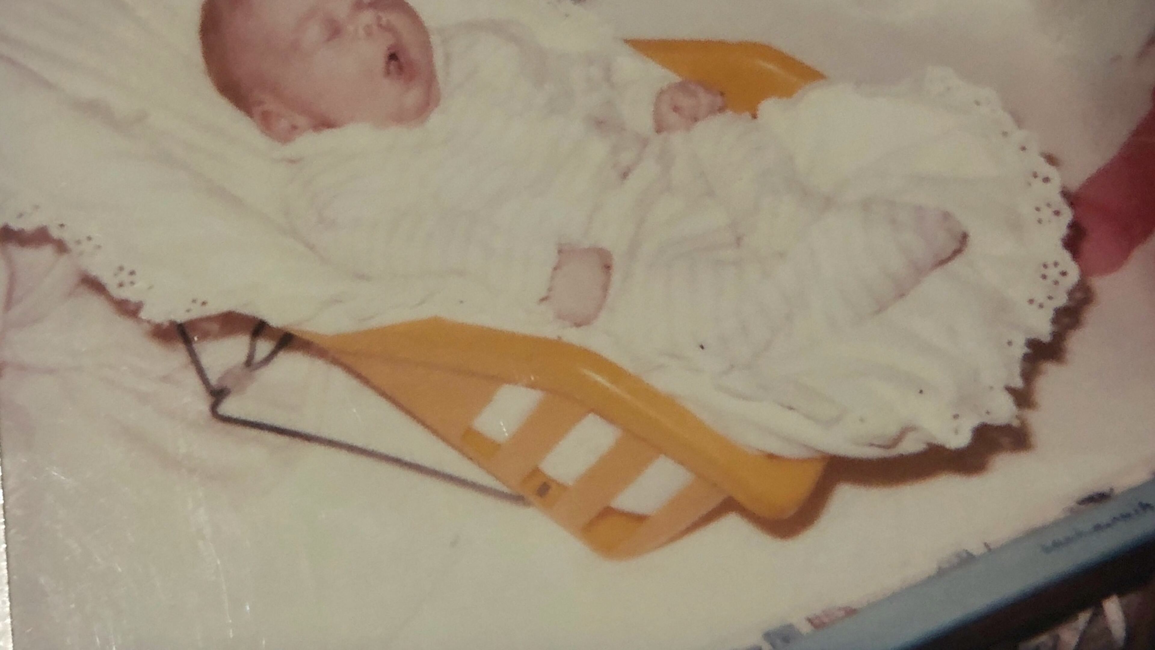 "Baby Jan," as she was named by nurses at Northside Hospital, was discovered in the Prado shopping center parking lot hours after she was born. This photo was taken while she was still in foster care.