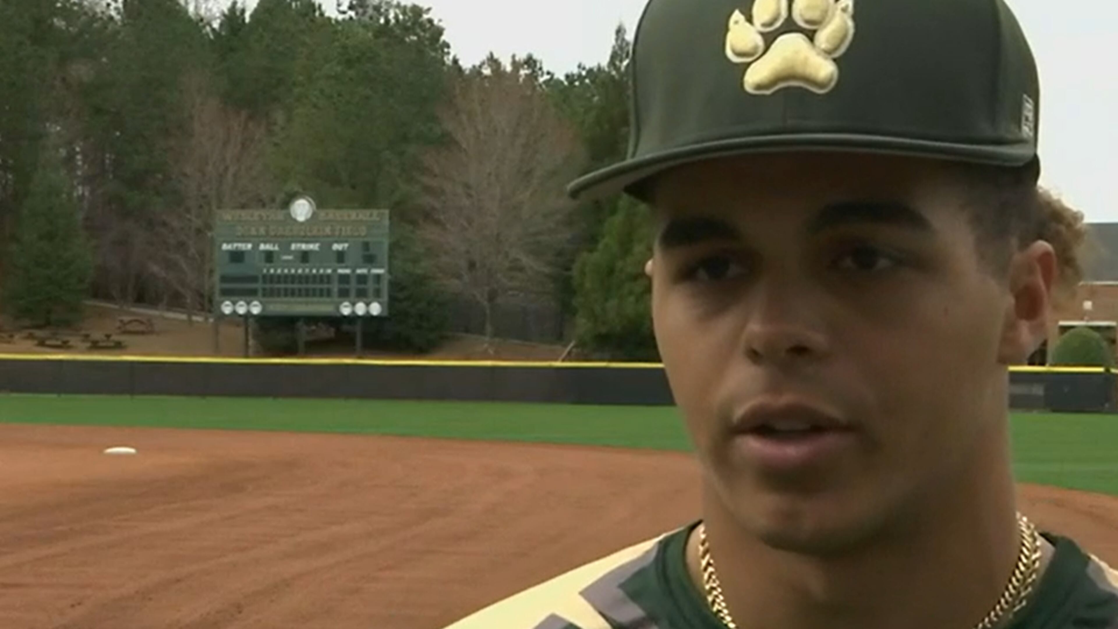 Wesleyan center fielder Druw Jones is the No. 1 2022 MLB draft prospect, according to MLB.com.