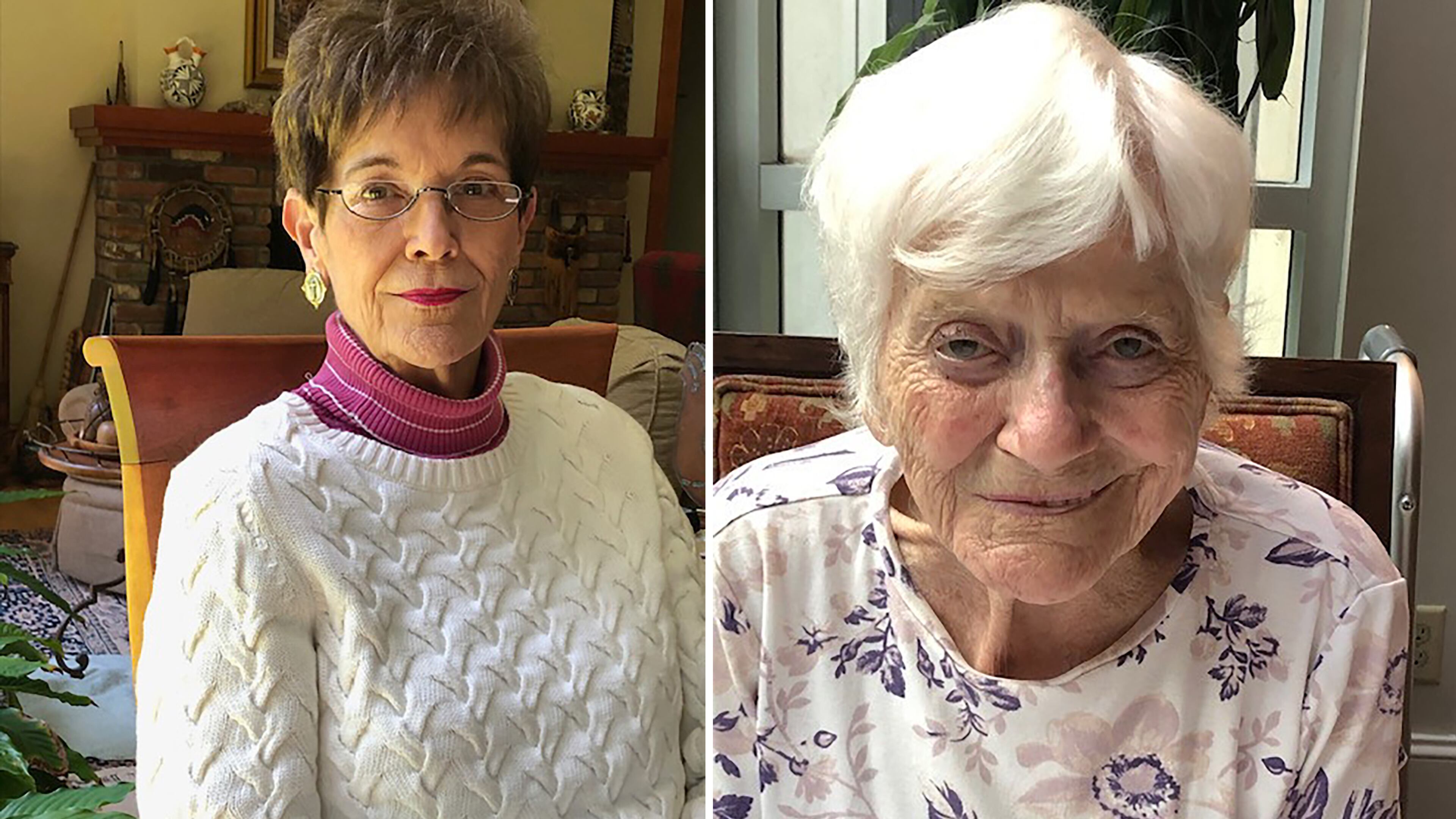 Mary Dill (left) and Betty Bartling were friends for 59 years. Photos courtesy of family