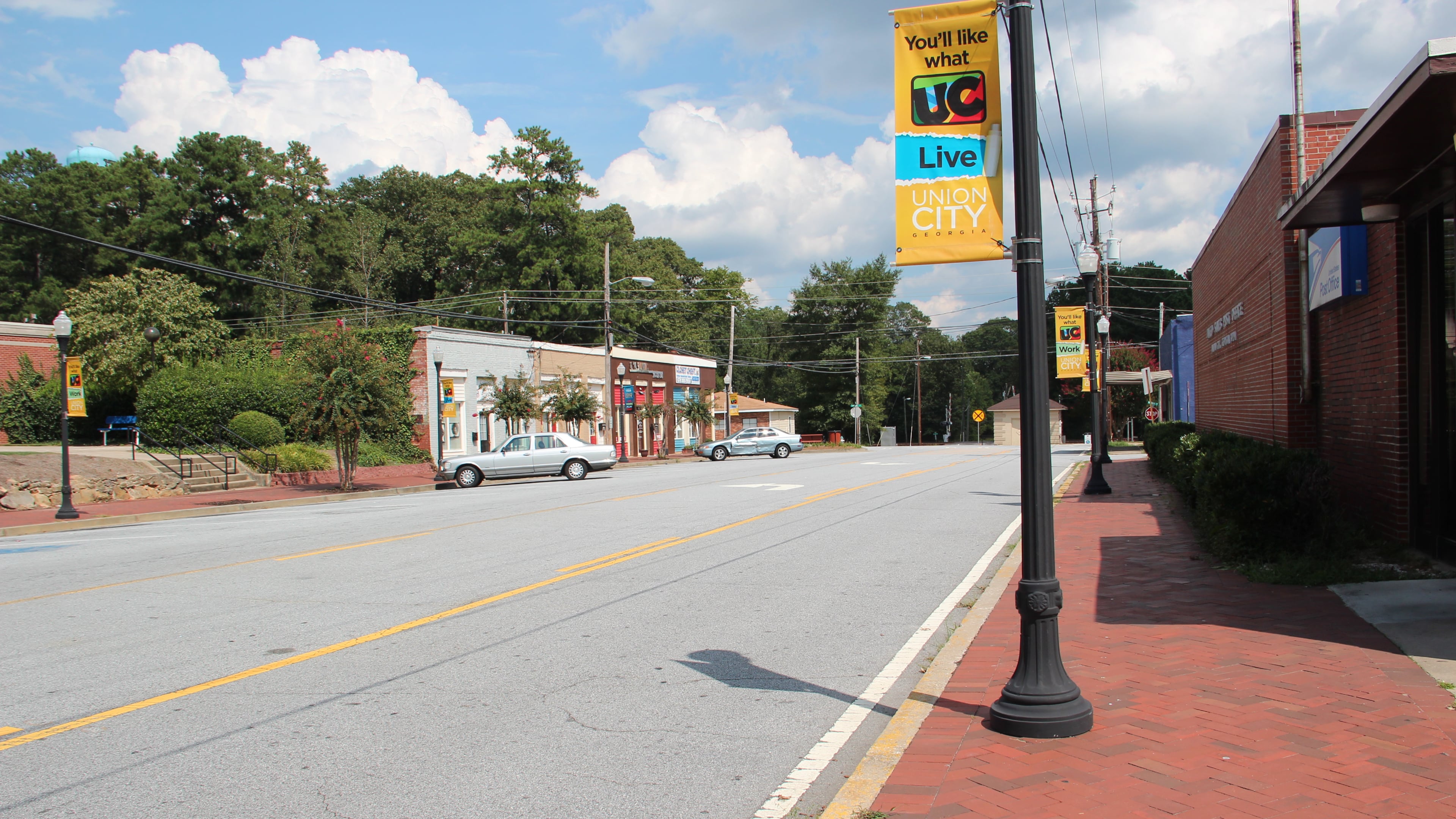 Union City's downtown preserves its small-town charm.