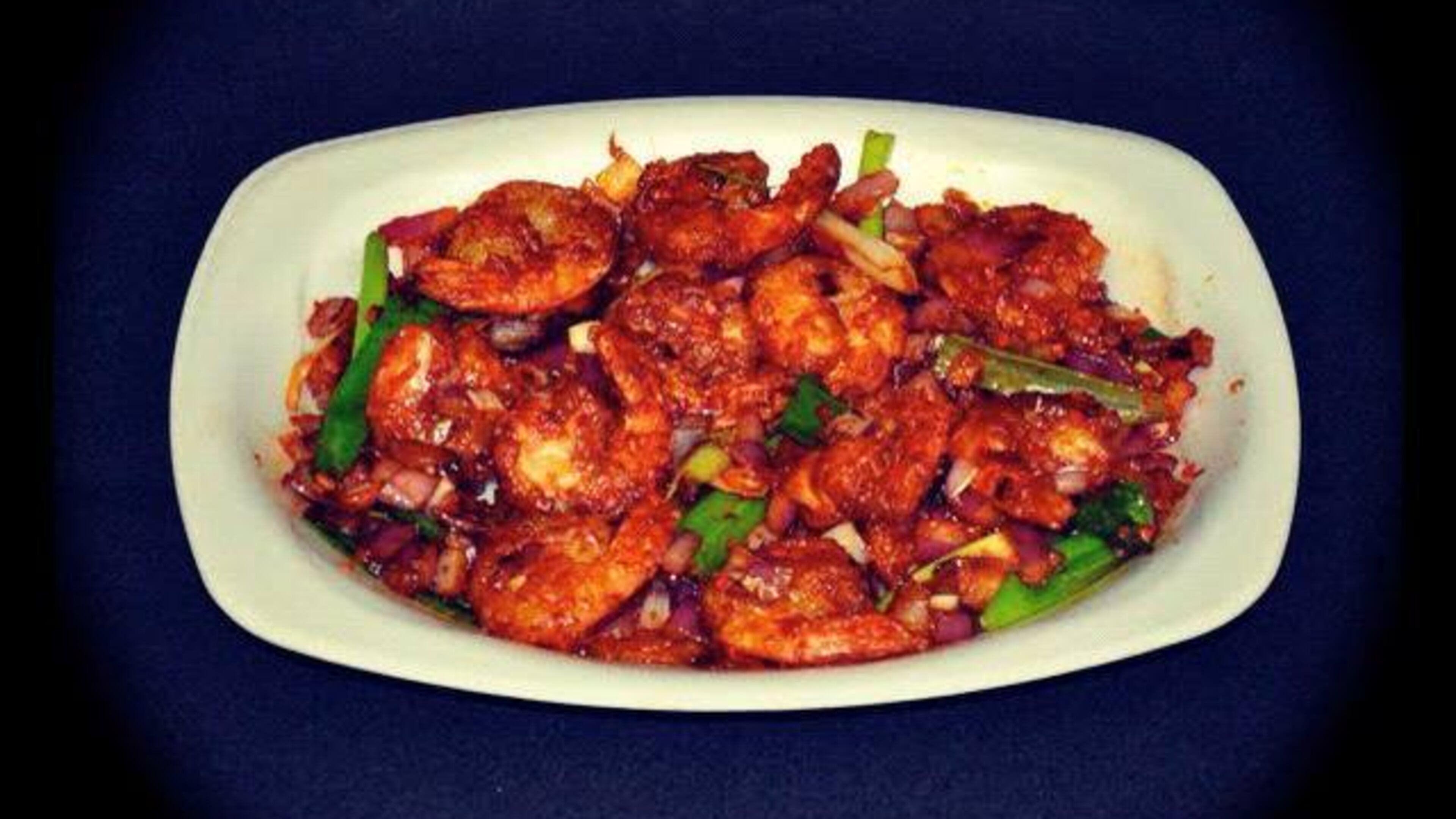Cripsy chili shrimp from Chinese Dhaba. / Photo: Chinese Dhaba
