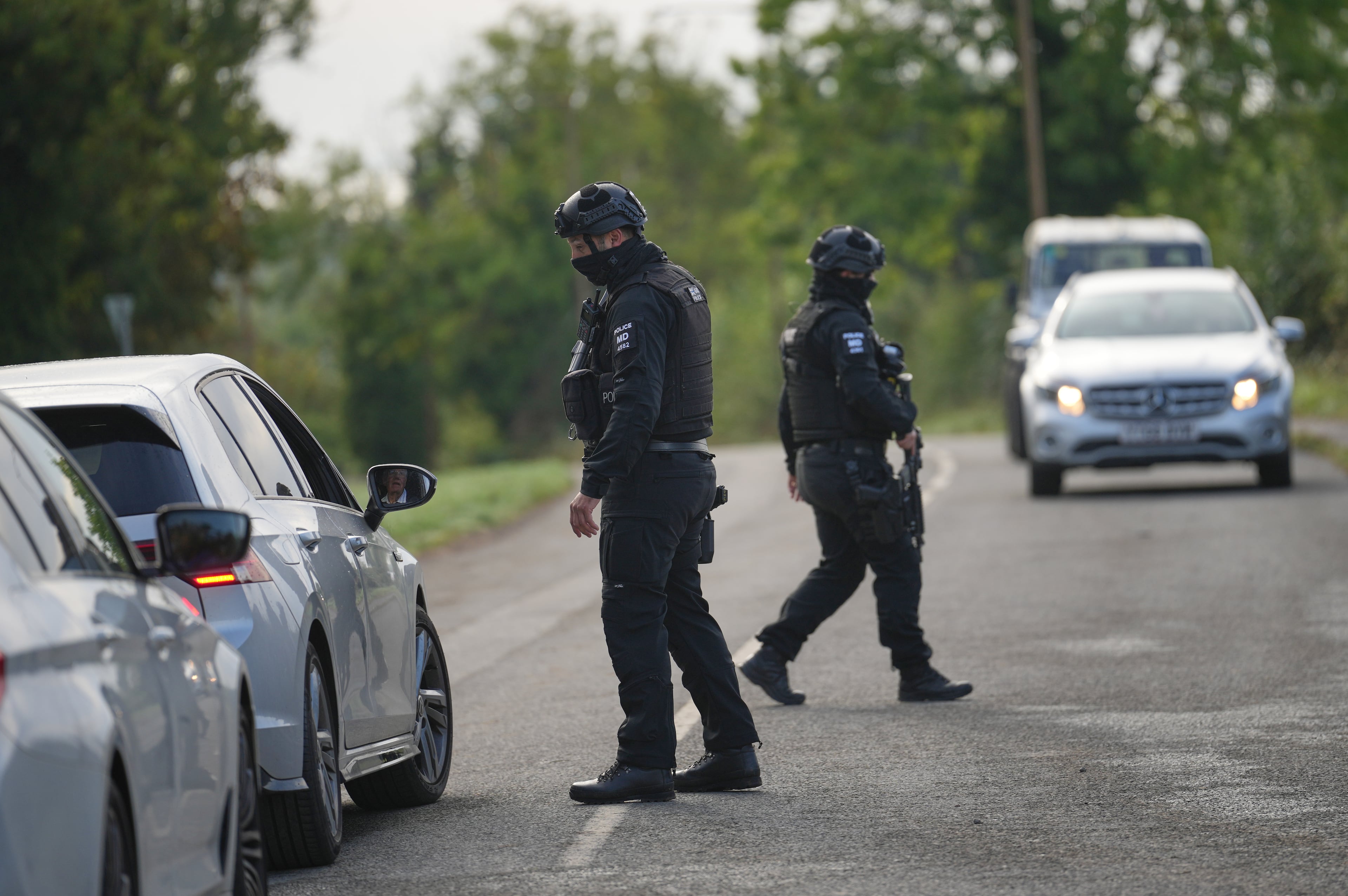 Britain Explosives Arrests