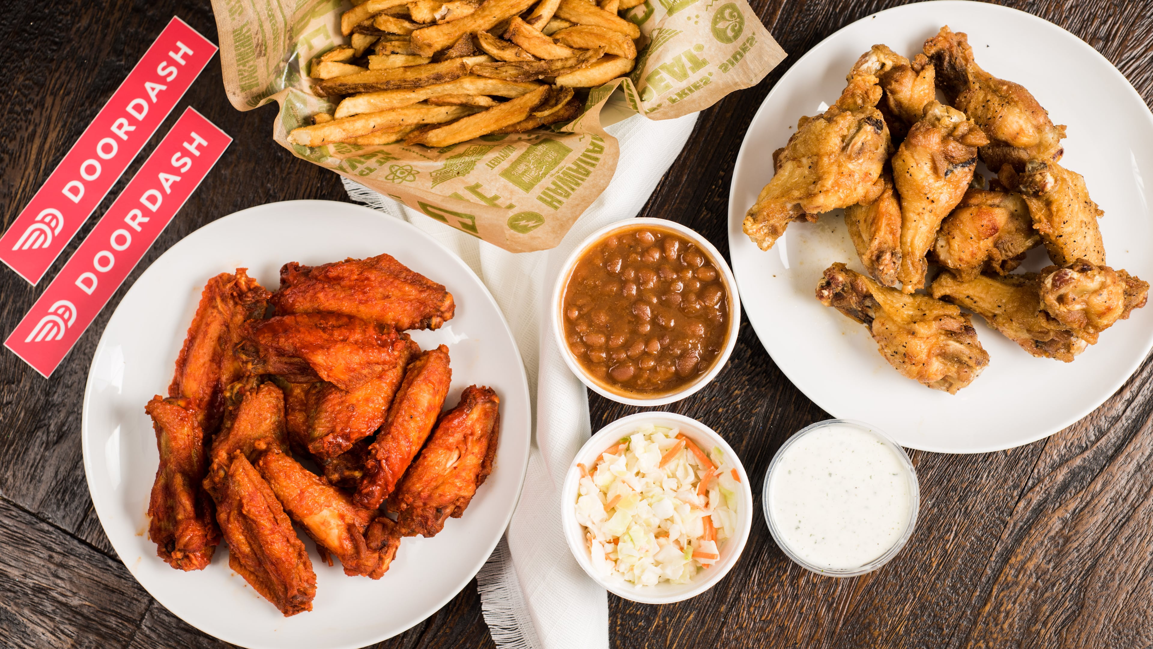 Get $5 food deals from popular metro Atlanta restaurants and free delivery with DoorDash. Photo credit: DoorDash.