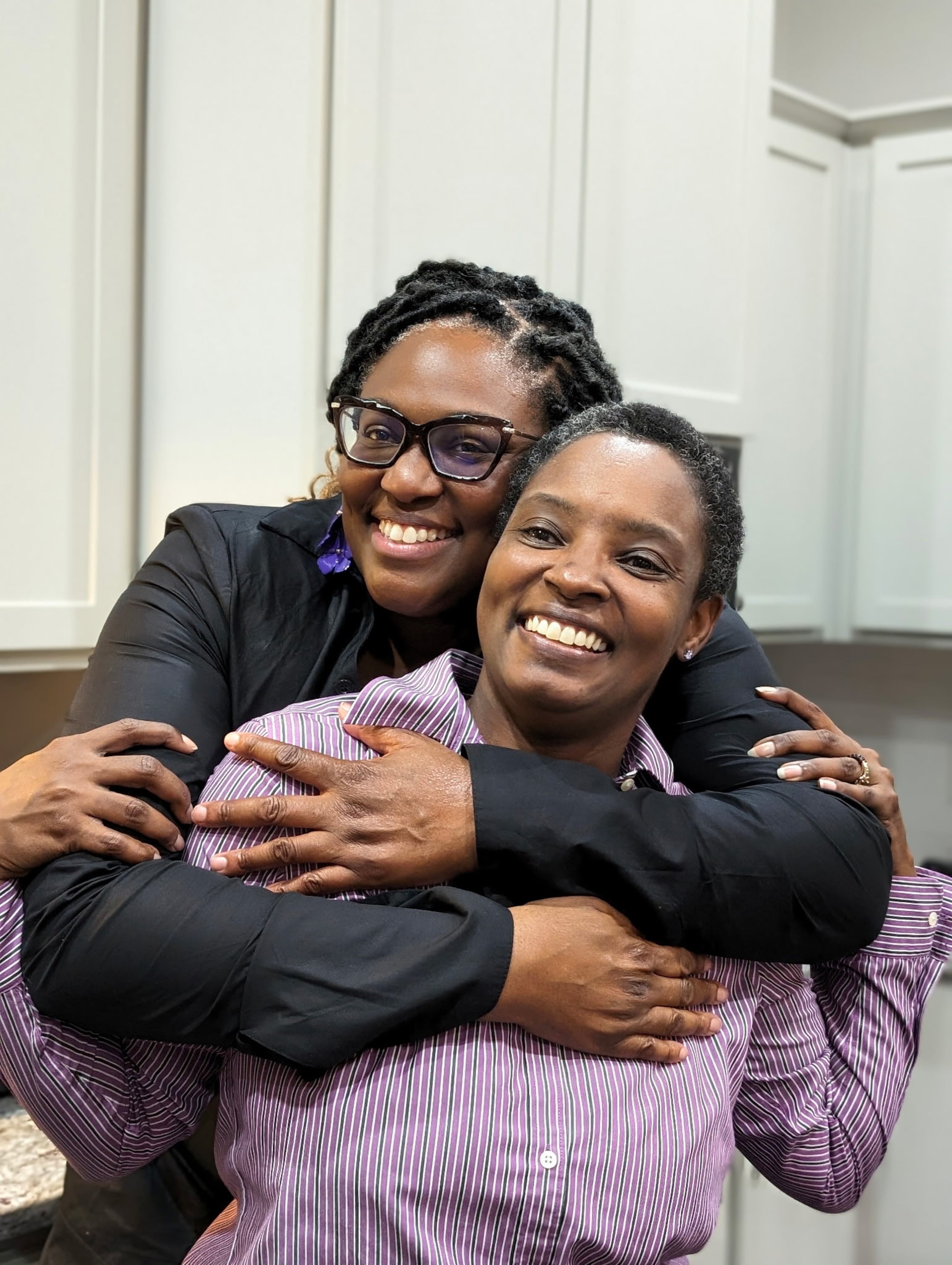 Linda (left) and Consweulo Davis met at a Savannah church and married in 2023. “How many people do you know where it didn’t matter who you were or where you came from, their attitude is, ‘How can I love you?’ That was Linda,” Consweulo said. (Courtesy of Davis family)