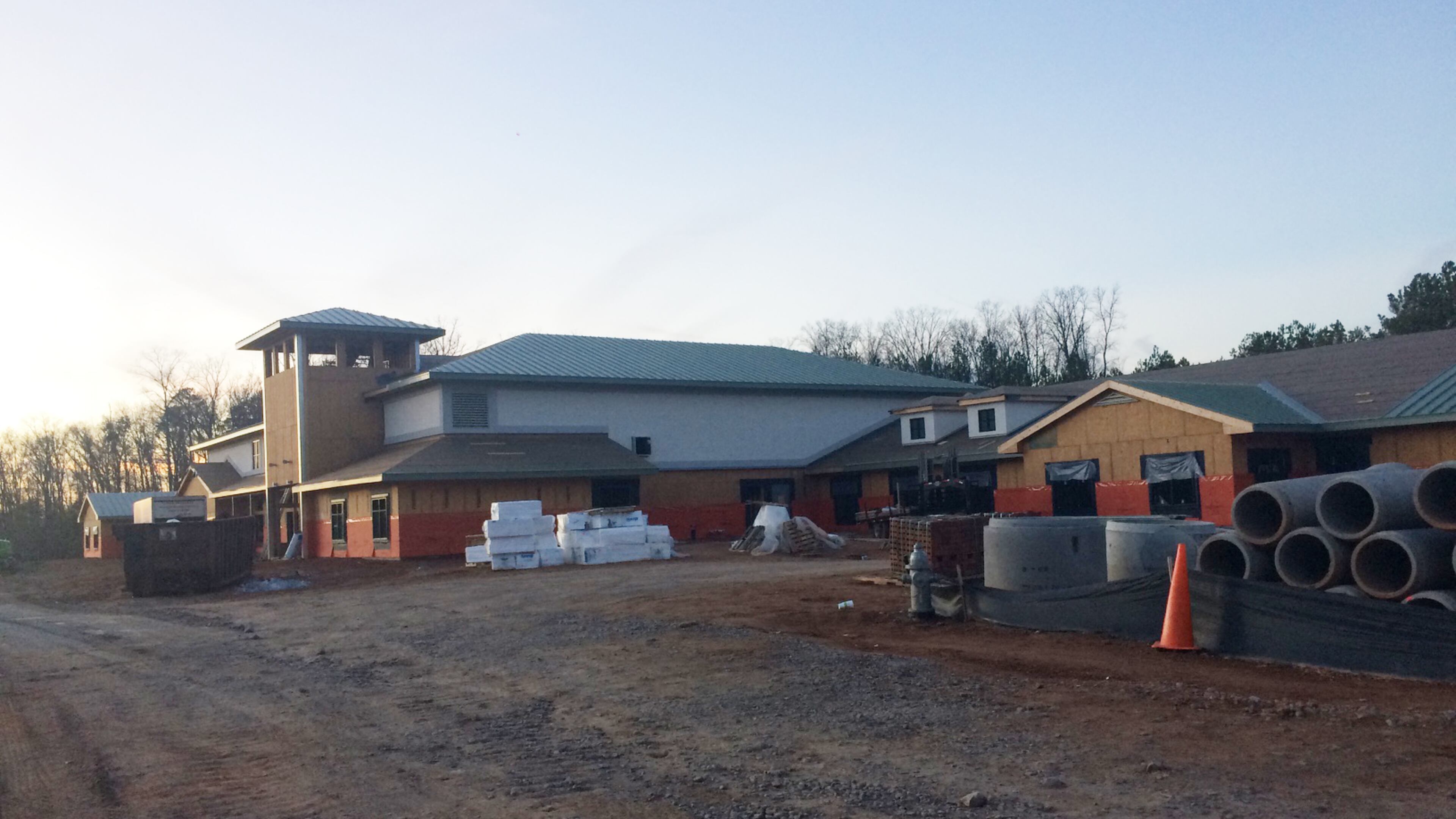 AJC.com reader Andy asks, "What is being built at the adjacent land where Johns Creek City Hall is currently located?”