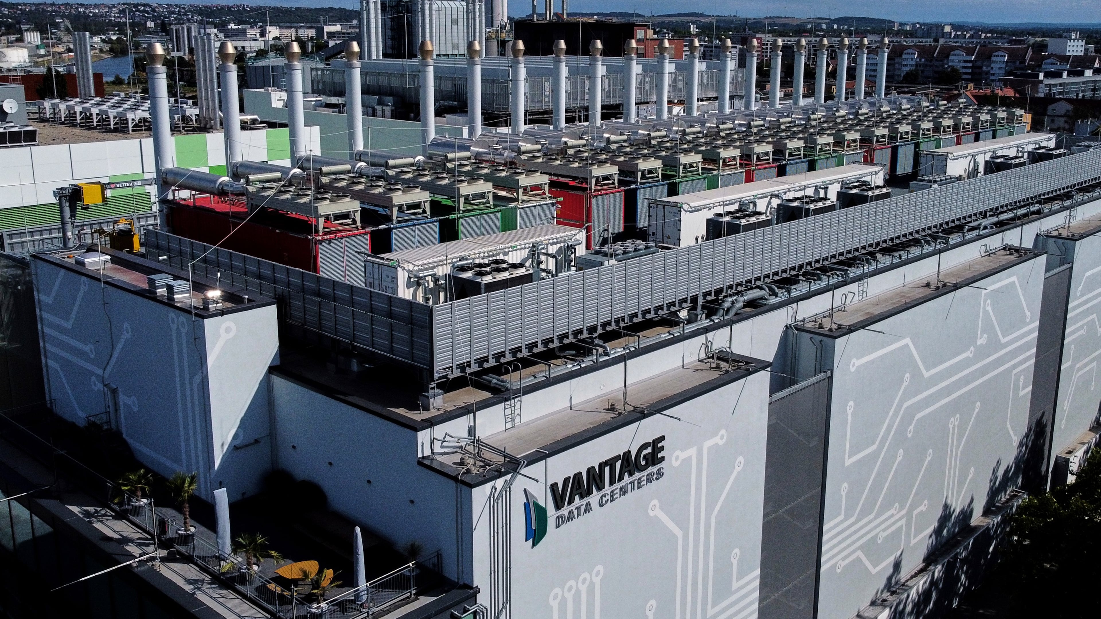 FILE -A data centre is pictured in Frankfurt, Germany, Friday, Aug. 22, 2025. (AP Photo/Michael Probst, File)