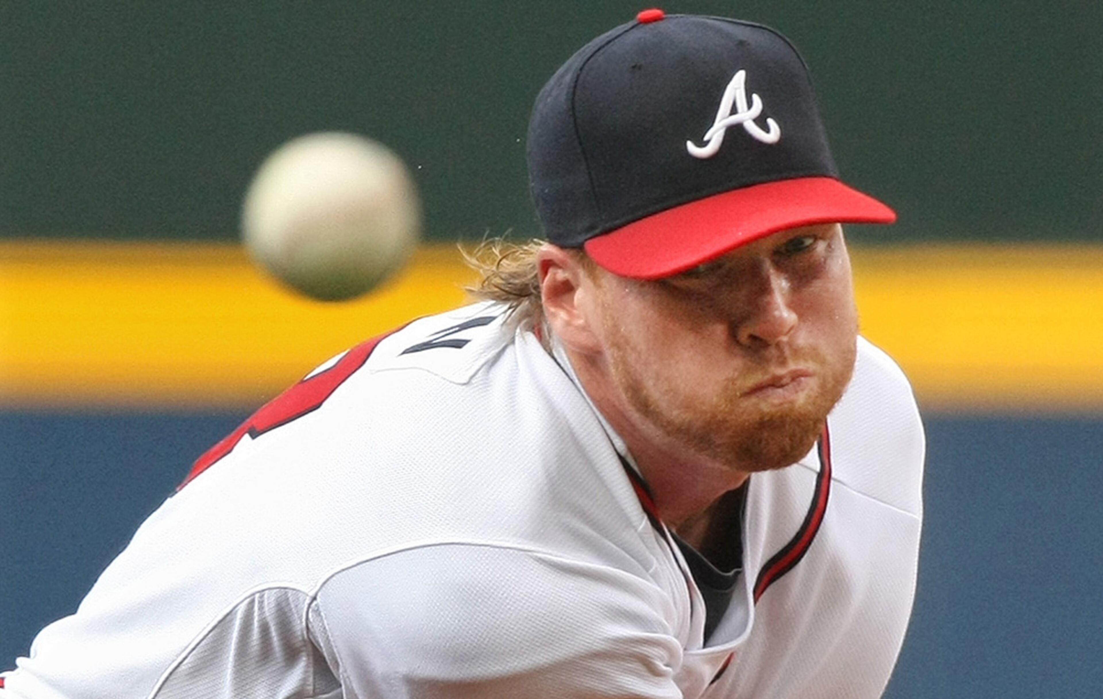 June 7, 2005: Drafted Joey Devine (27th pick, 1st round); Yunel Escobar (2nd round); Jordan Schafer (3rd round); Tommy Hanson (22nd round, above); and Tyler Flowers (33rd round) of the 2005 amateur draft.