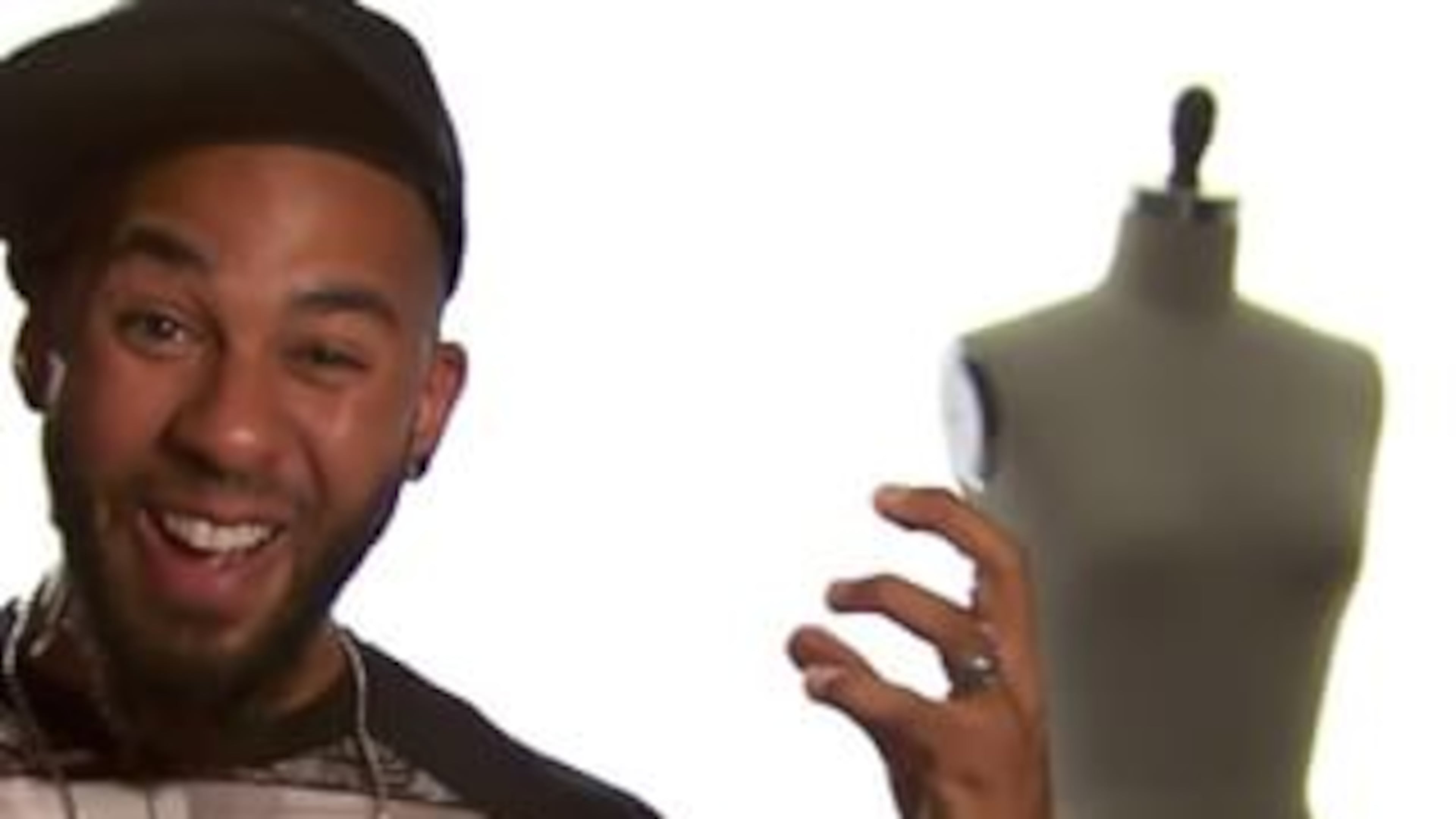 Edmond Newton, who had immunity this week on 'Project Runway," had a major mismatch in the team challenge courtesy of hard-headed Hanmiao Yang. CREDIT: Lifetime